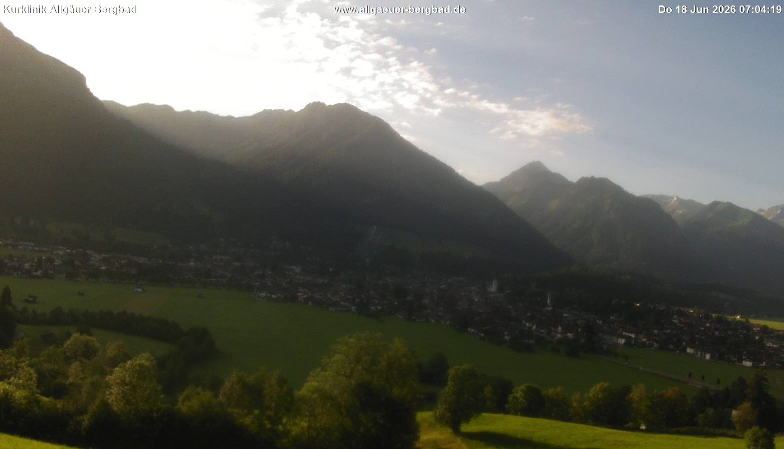 Archiv Foto Webcam Allgäuer Bergbad