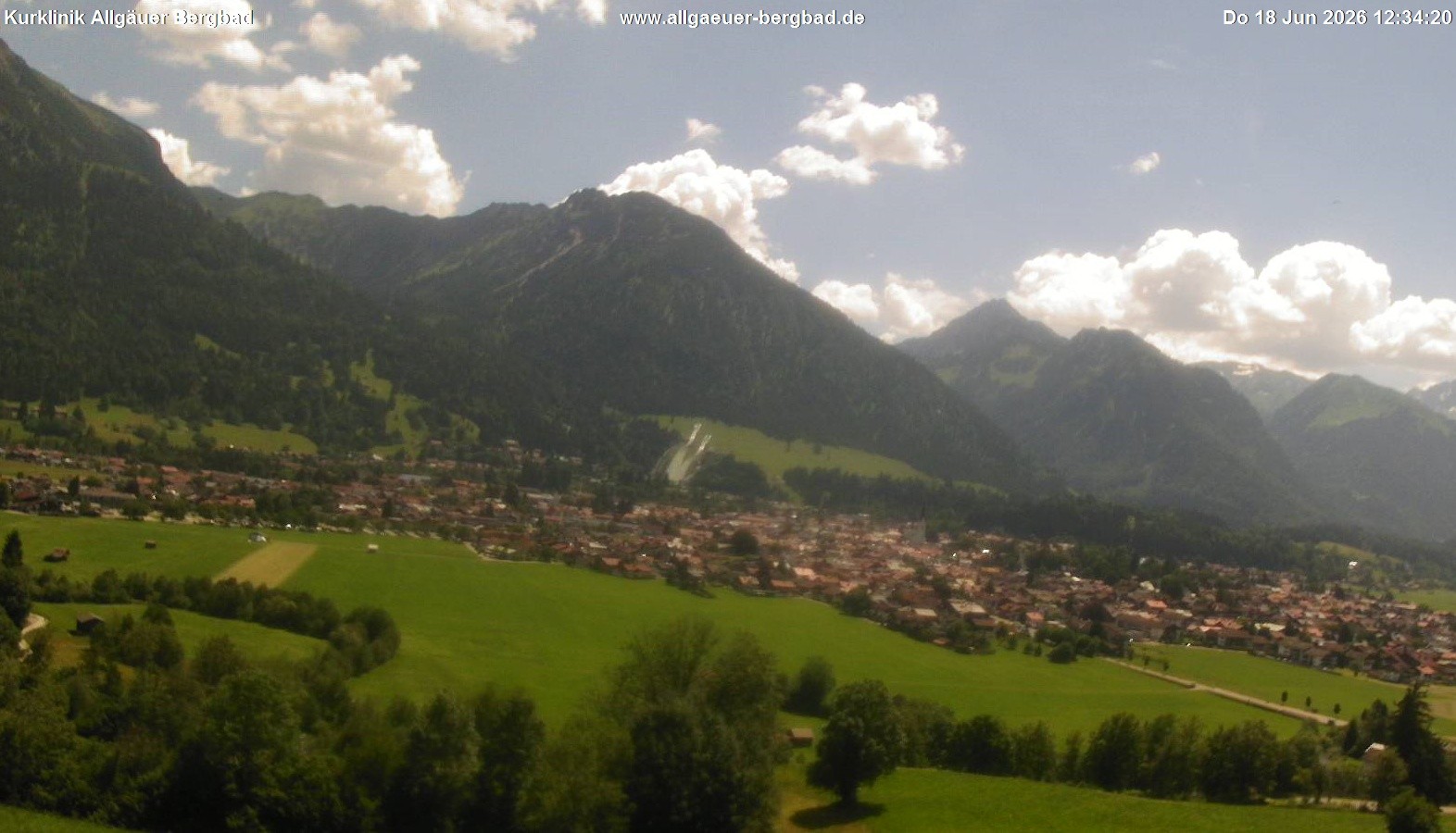 Archiv Foto Webcam Allgäuer Bergbad