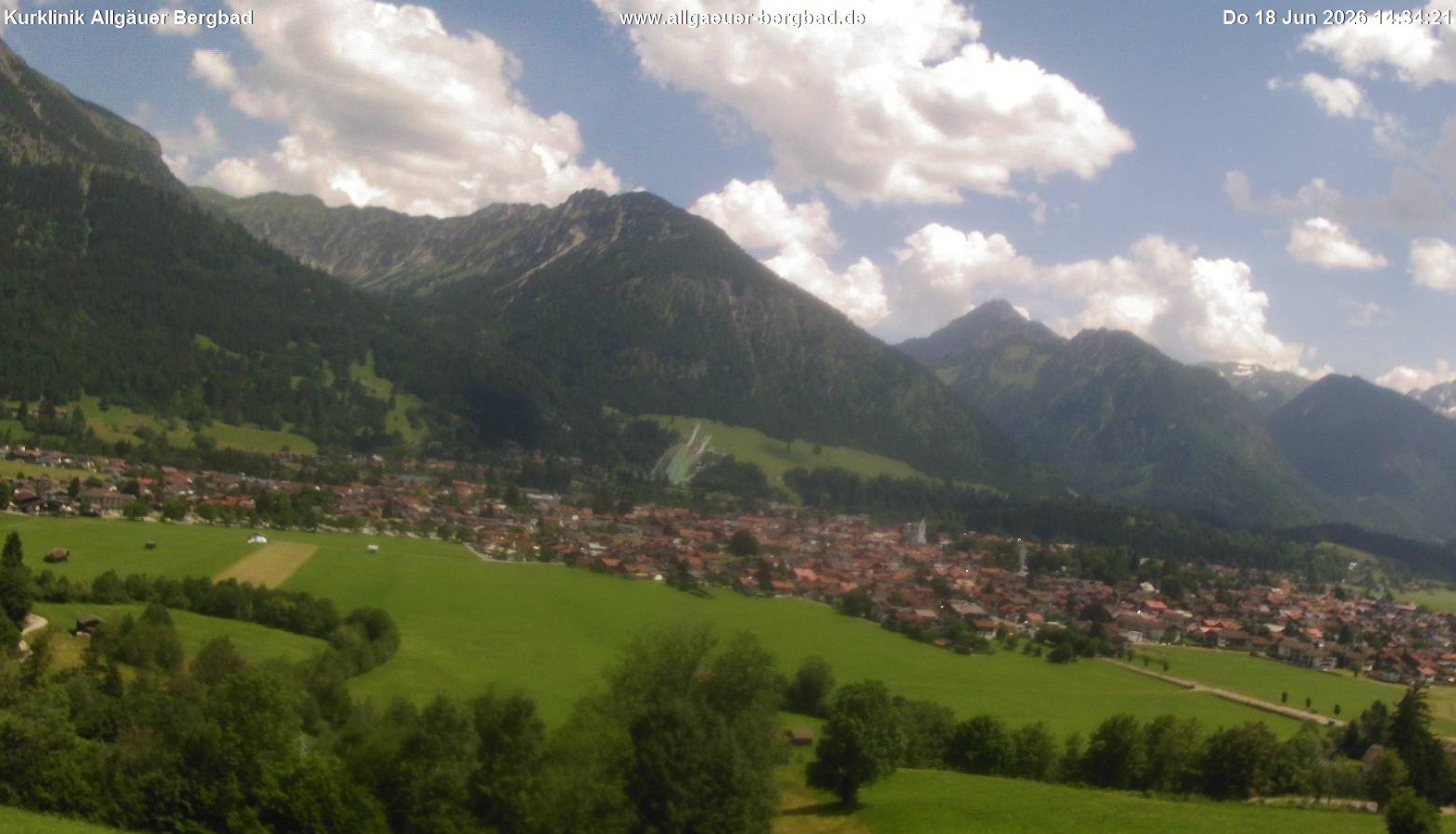 Archiv Foto Webcam Allgäuer Bergbad