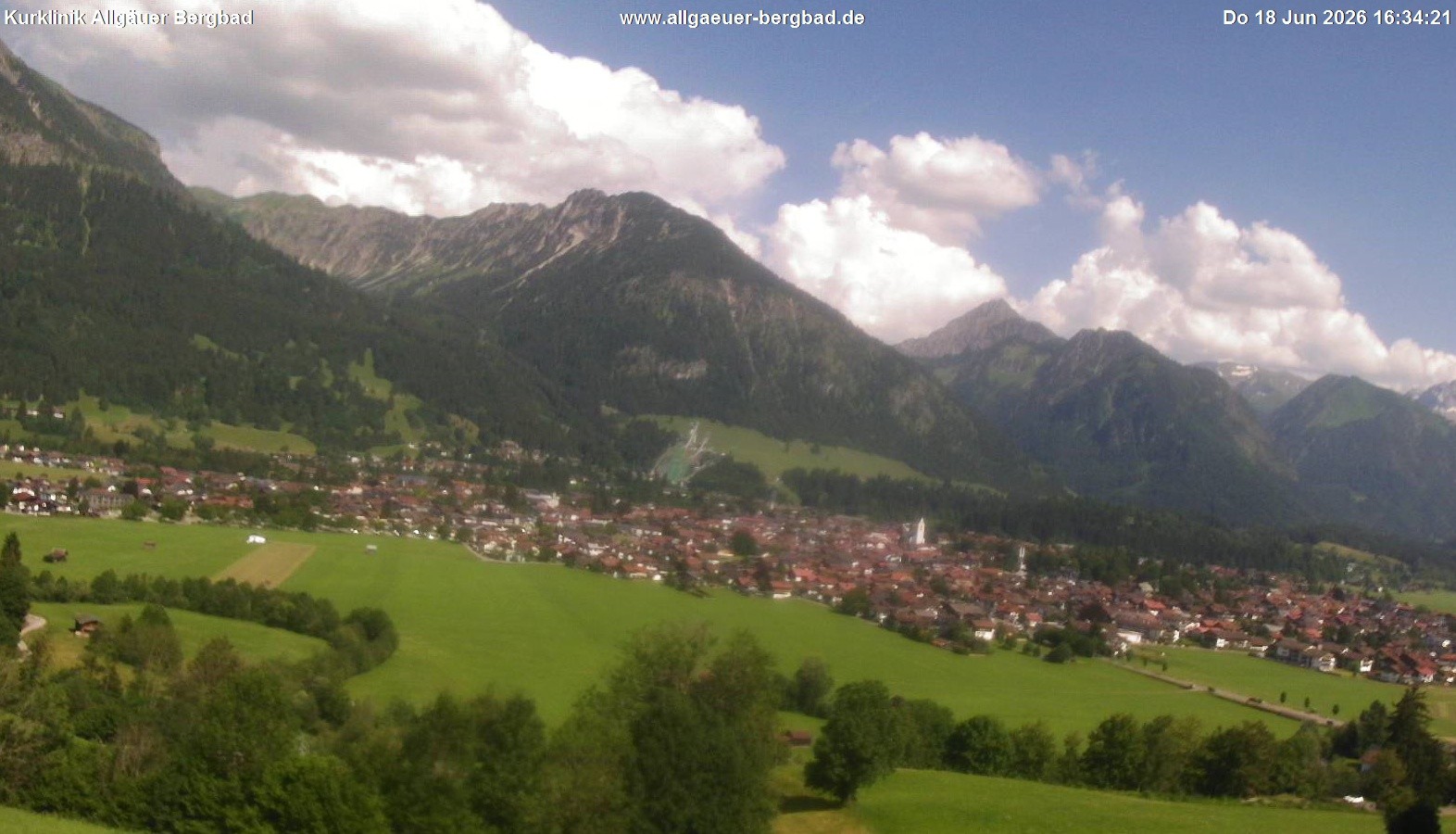 Archiv Foto Webcam Allgäuer Bergbad