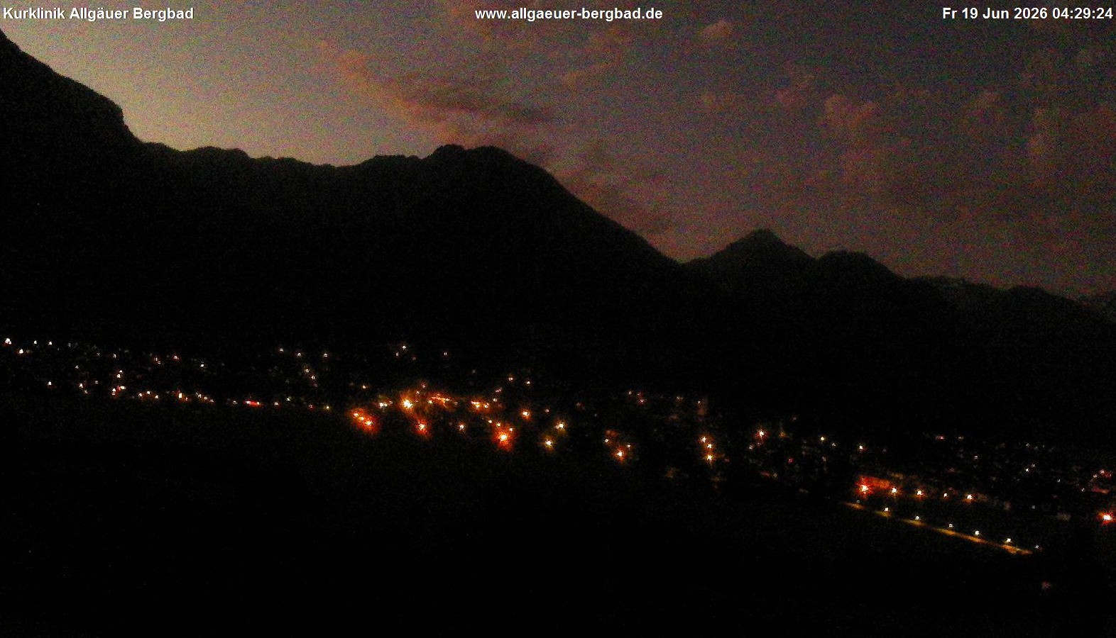 Archiv Foto Webcam Allgäuer Bergbad