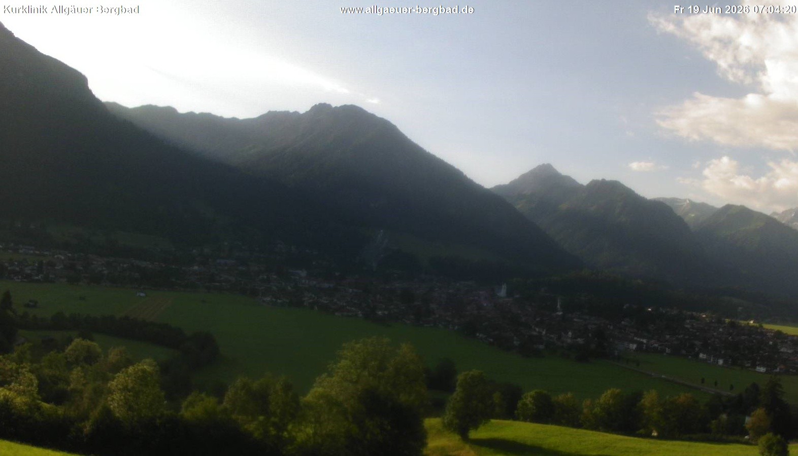 Archiv Foto Webcam Allgäuer Bergbad