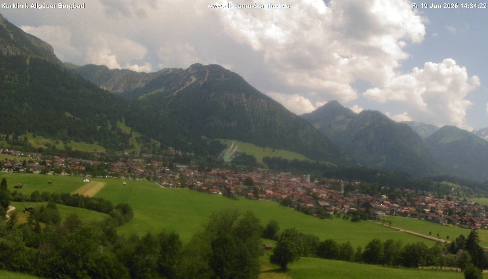 Archiv Foto Webcam Allgäuer Bergbad