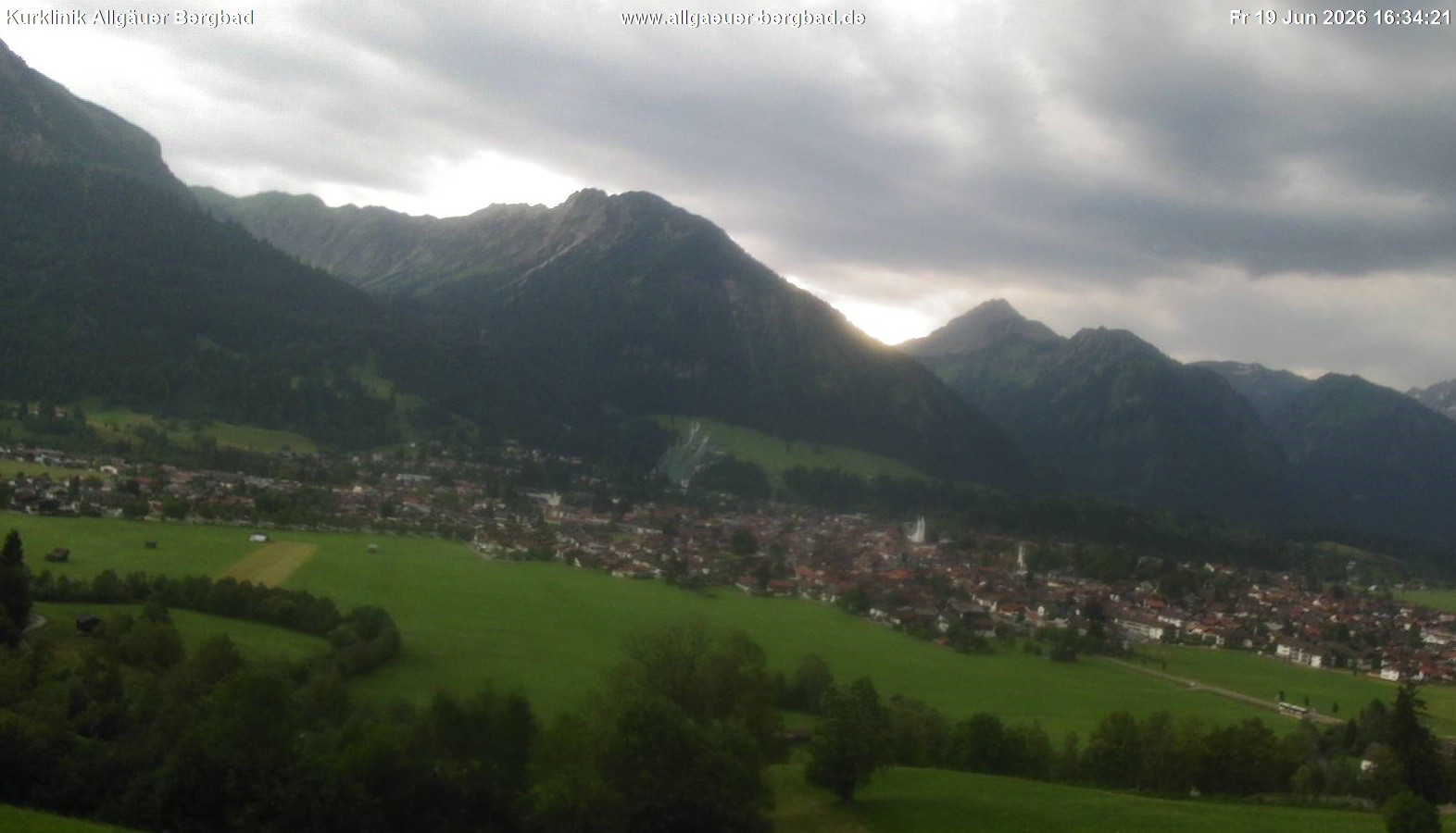 Archiv Foto Webcam Allgäuer Bergbad