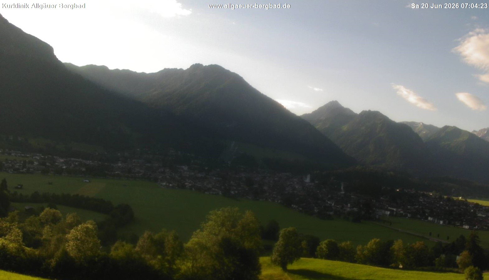 Archiv Foto Webcam Allgäuer Bergbad