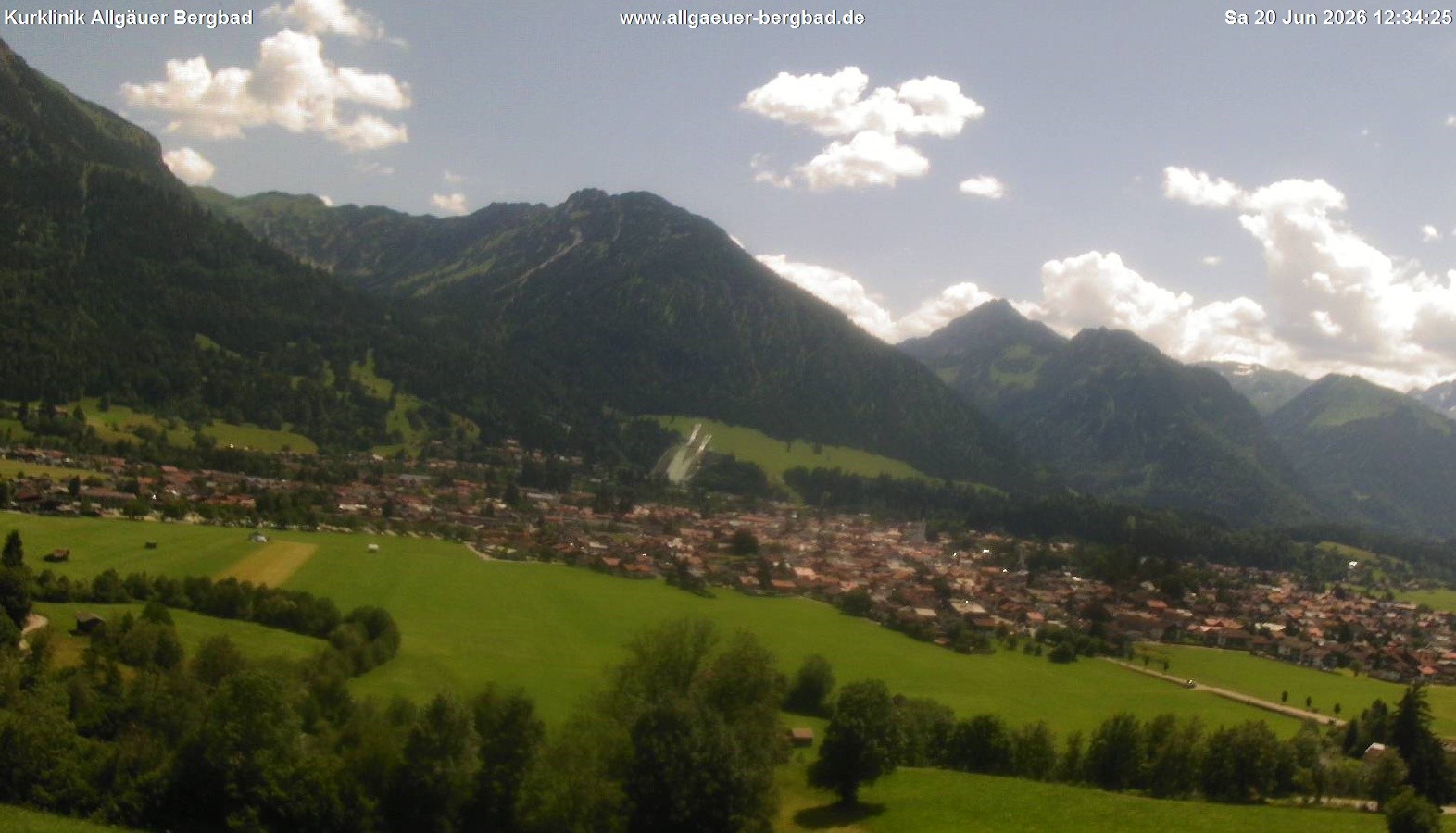 Archiv Foto Webcam Allgäuer Bergbad