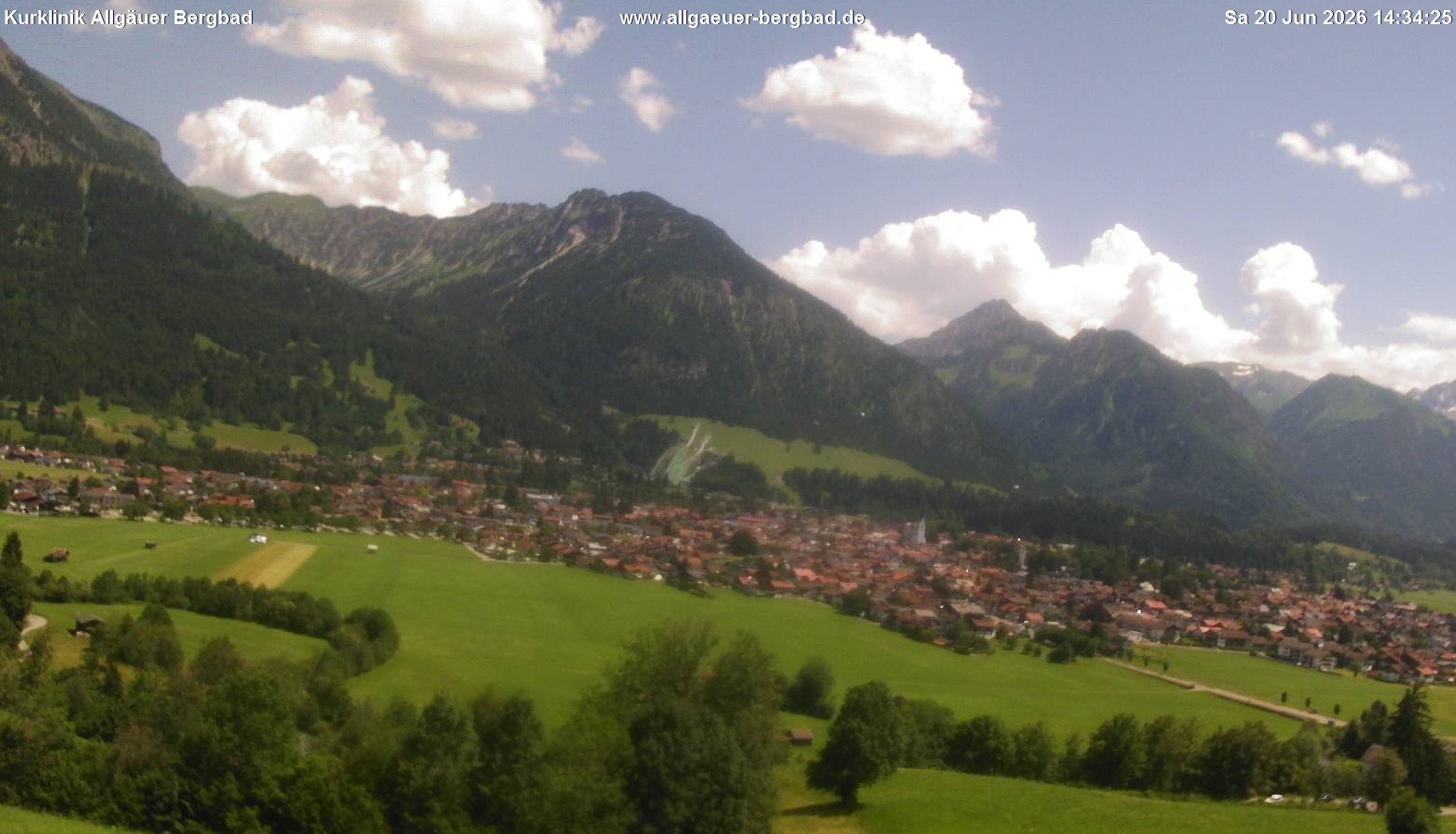 Archiv Foto Webcam Allgäuer Bergbad