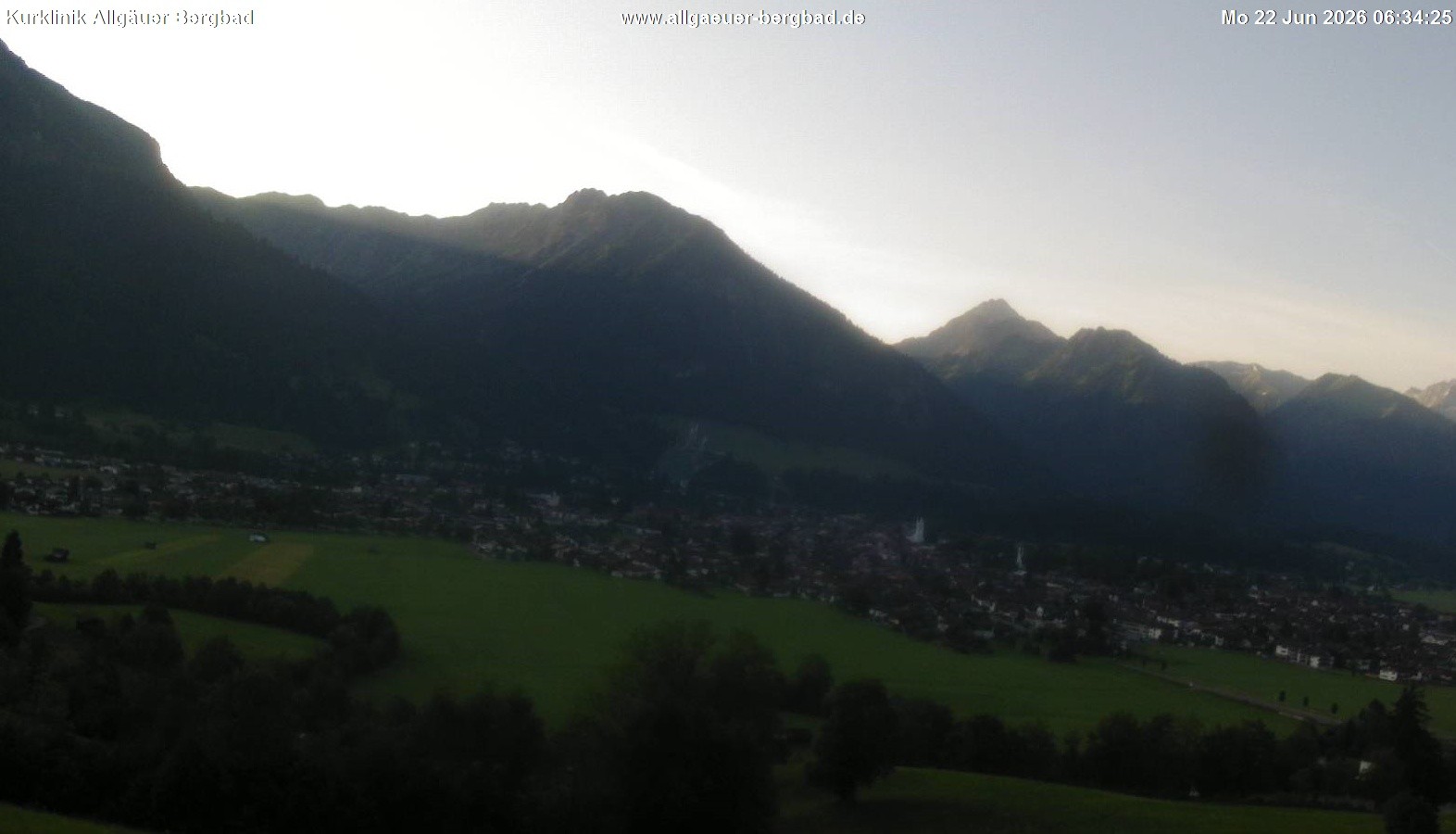 Archived image Webcam Oberstdorf Wellness Clinic