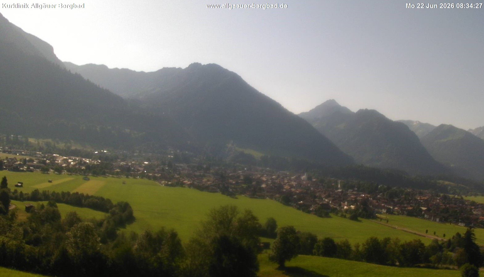 Archived image Webcam Oberstdorf Wellness Clinic