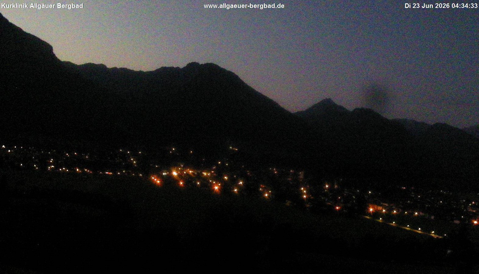Archived image Webcam Oberstdorf Wellness Clinic