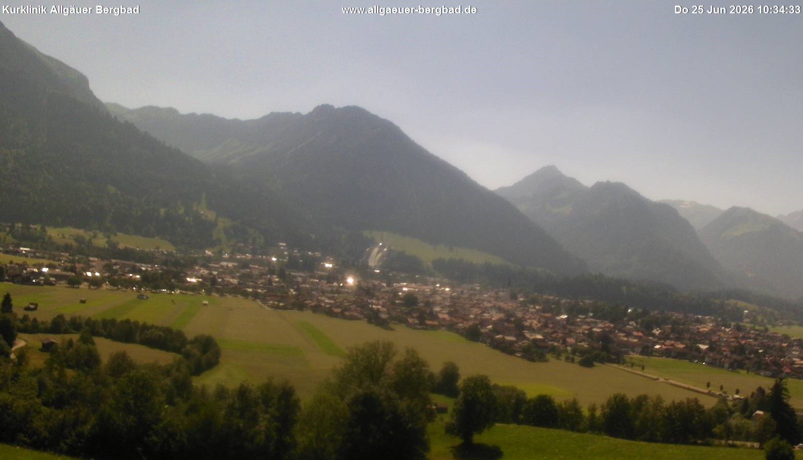 Archiv Foto Webcam Allgäuer Bergbad