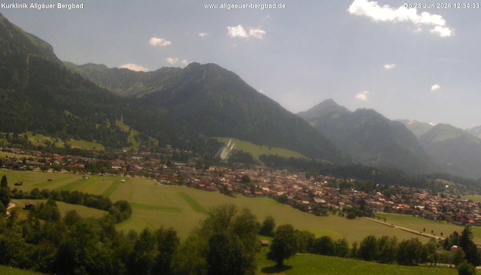 Archiv Foto Webcam Allgäuer Bergbad