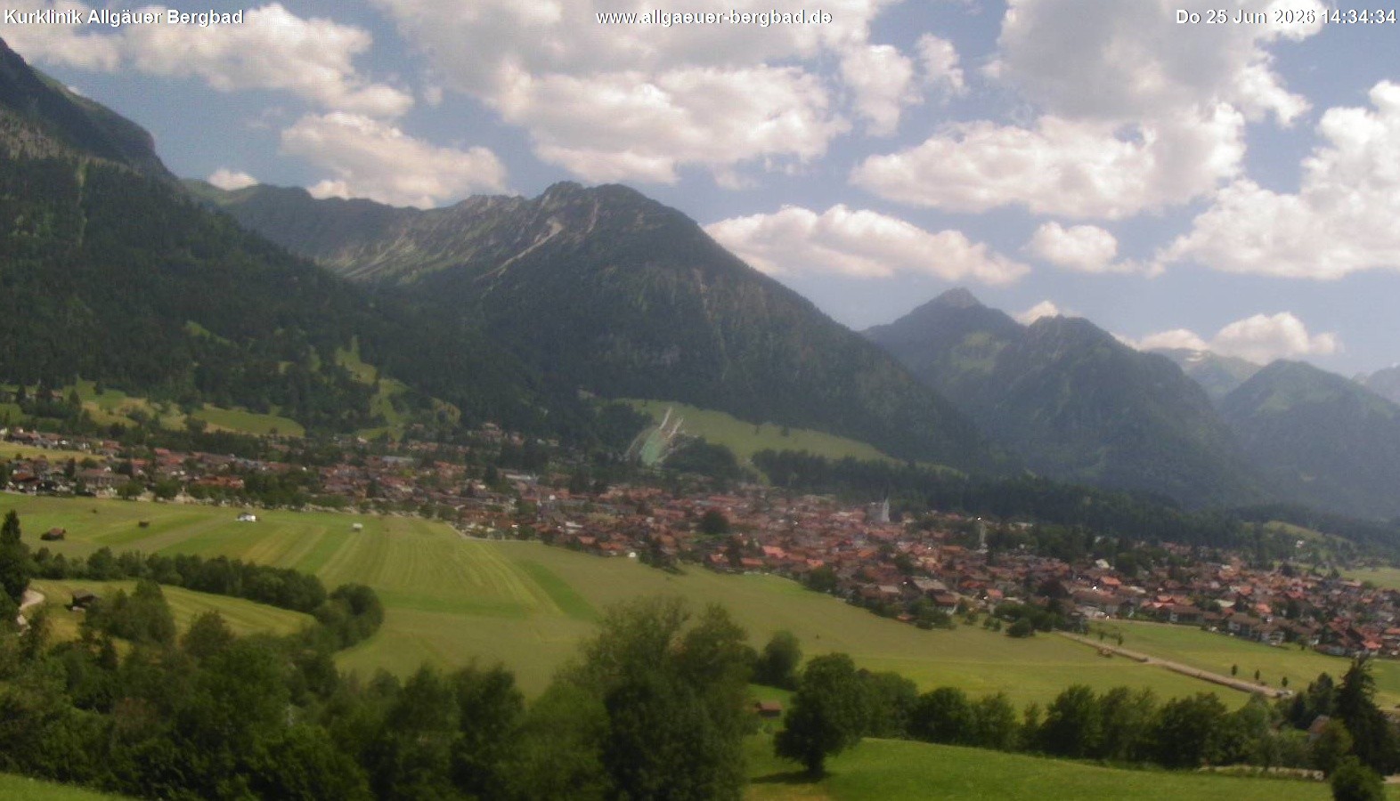 Archiv Foto Webcam Allgäuer Bergbad