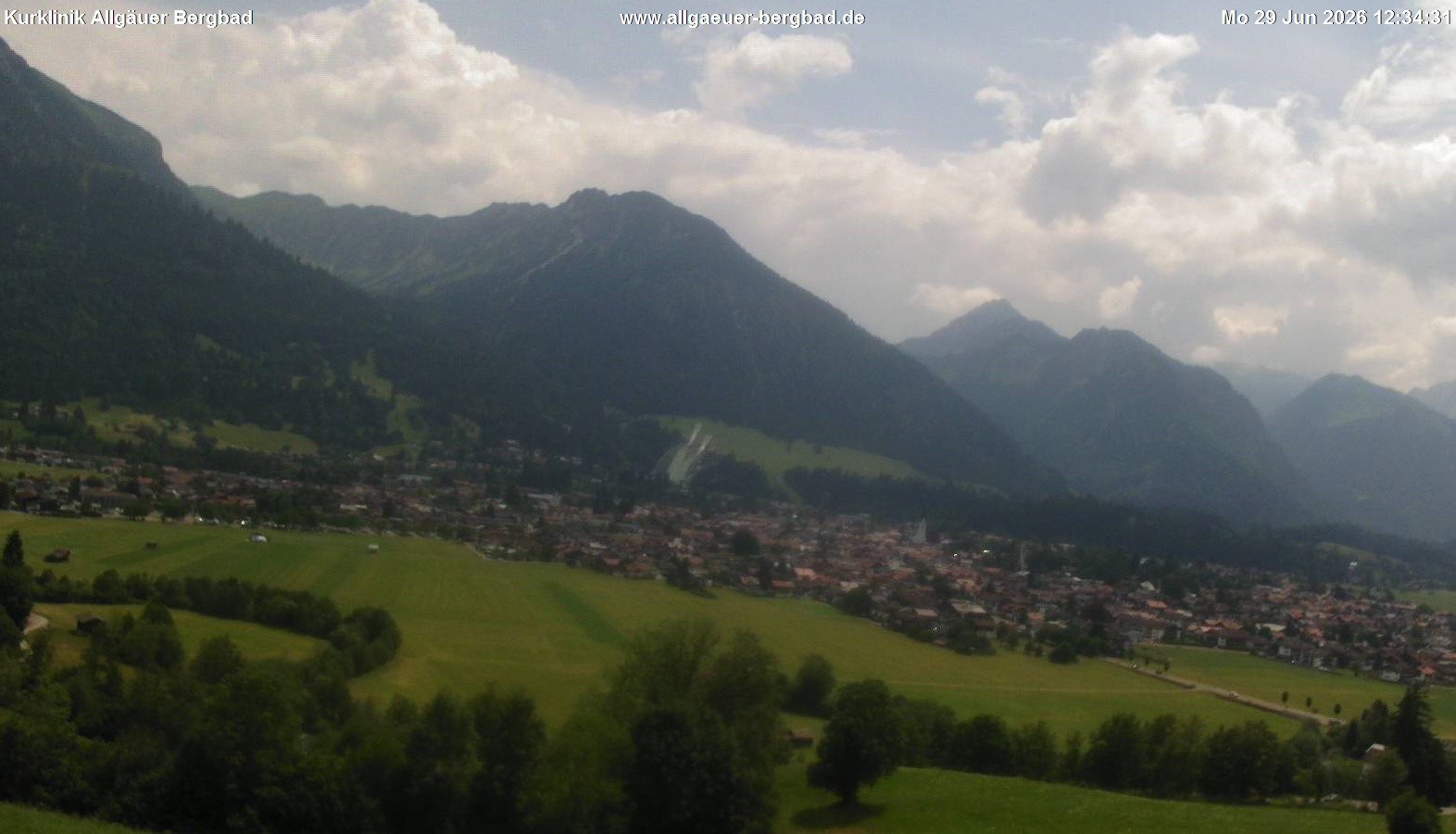 Archiv Foto Webcam Allgäuer Bergbad
