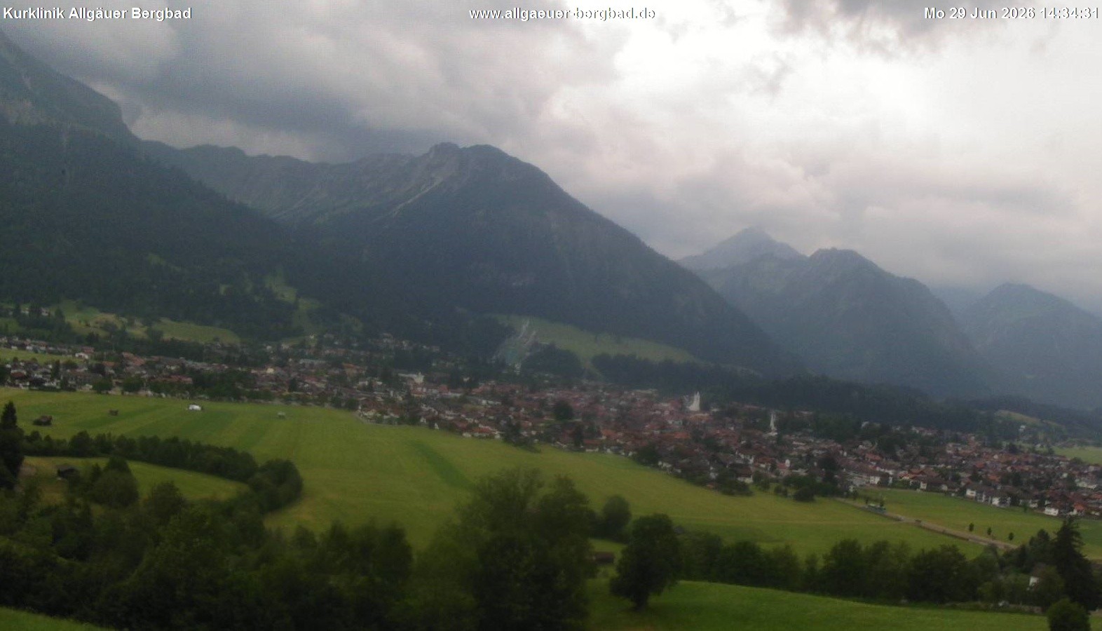 Archiv Foto Webcam Allgäuer Bergbad
