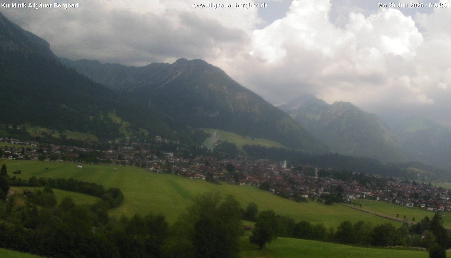 Archiv Foto Webcam Allgäuer Bergbad