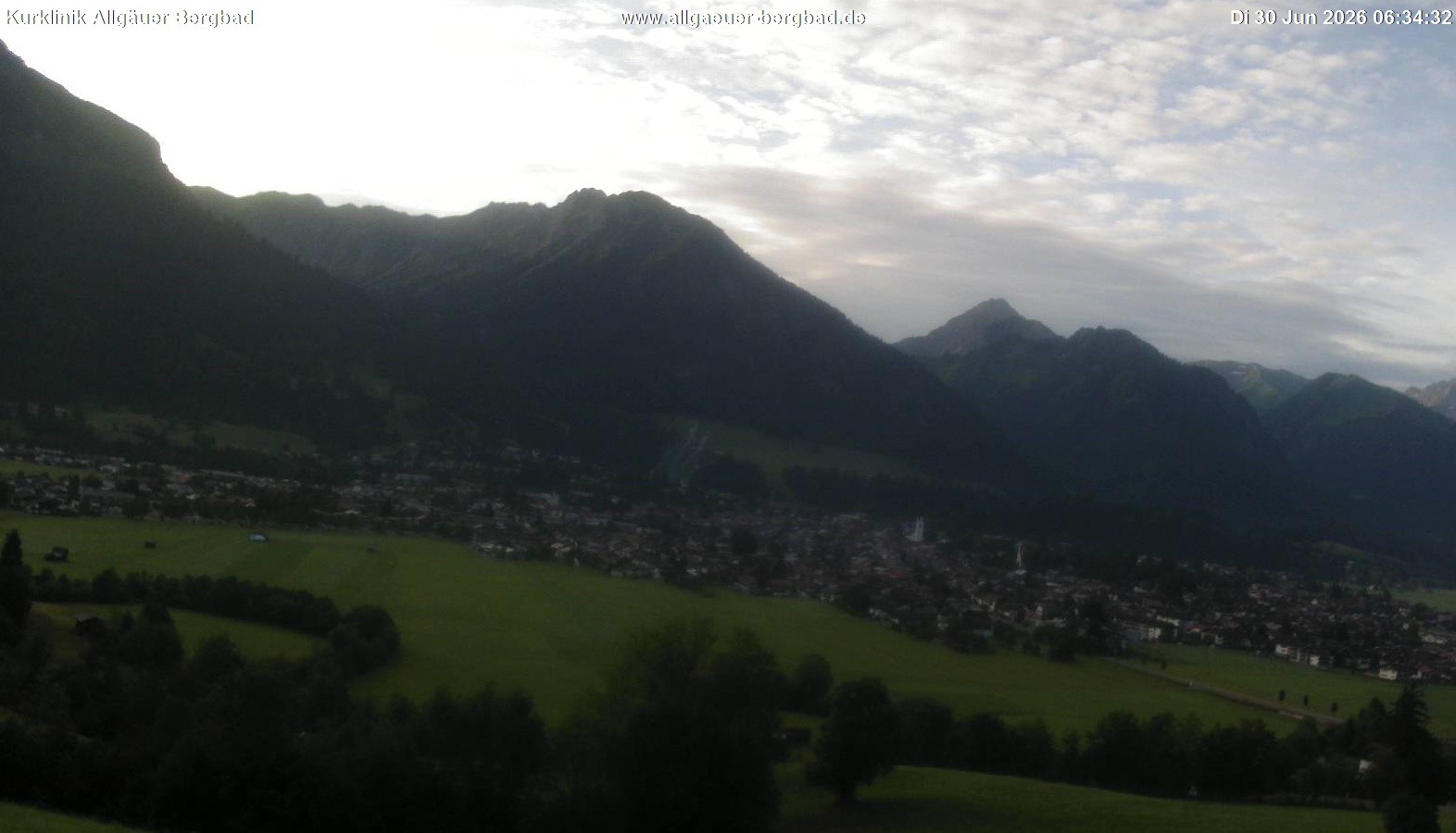 Archiv Foto Webcam Allgäuer Bergbad