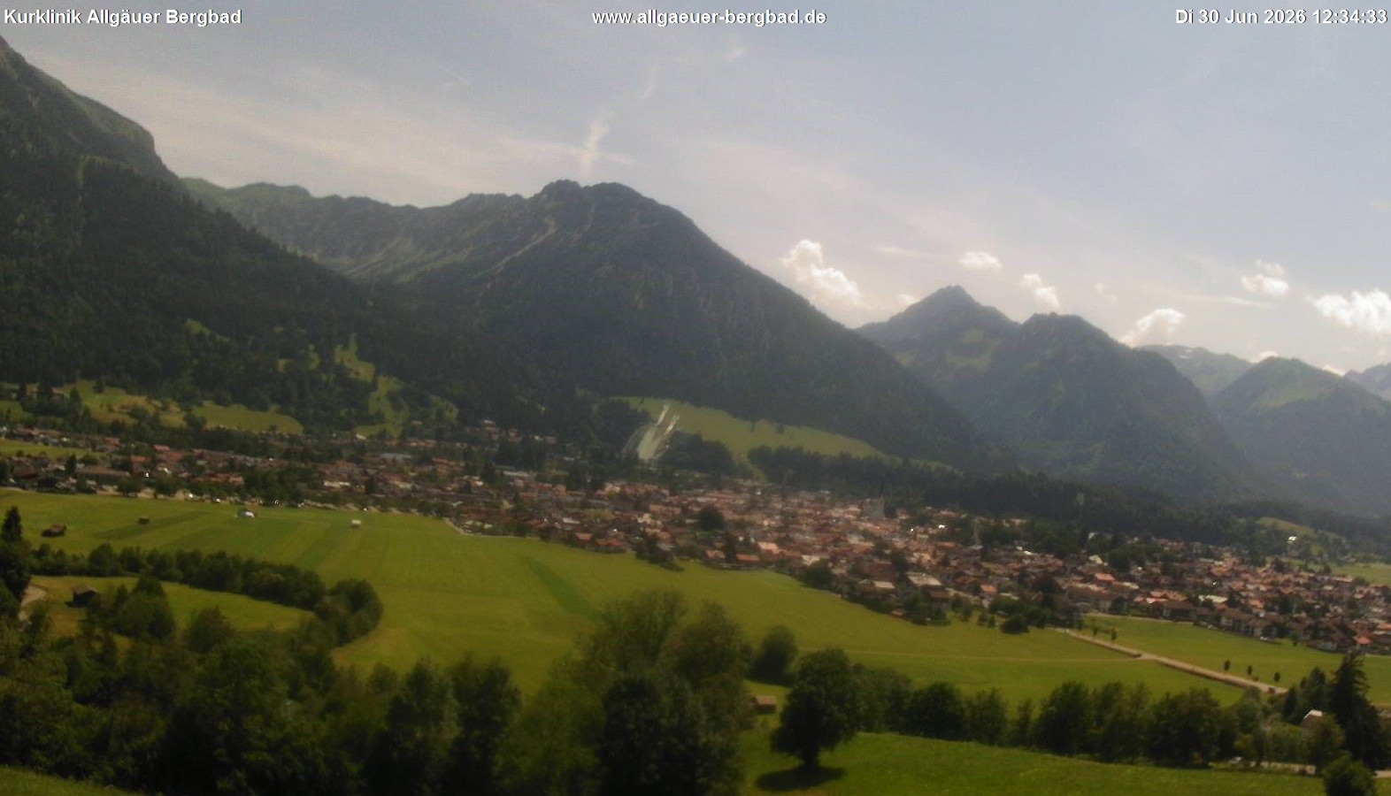 Archiv Foto Webcam Allgäuer Bergbad