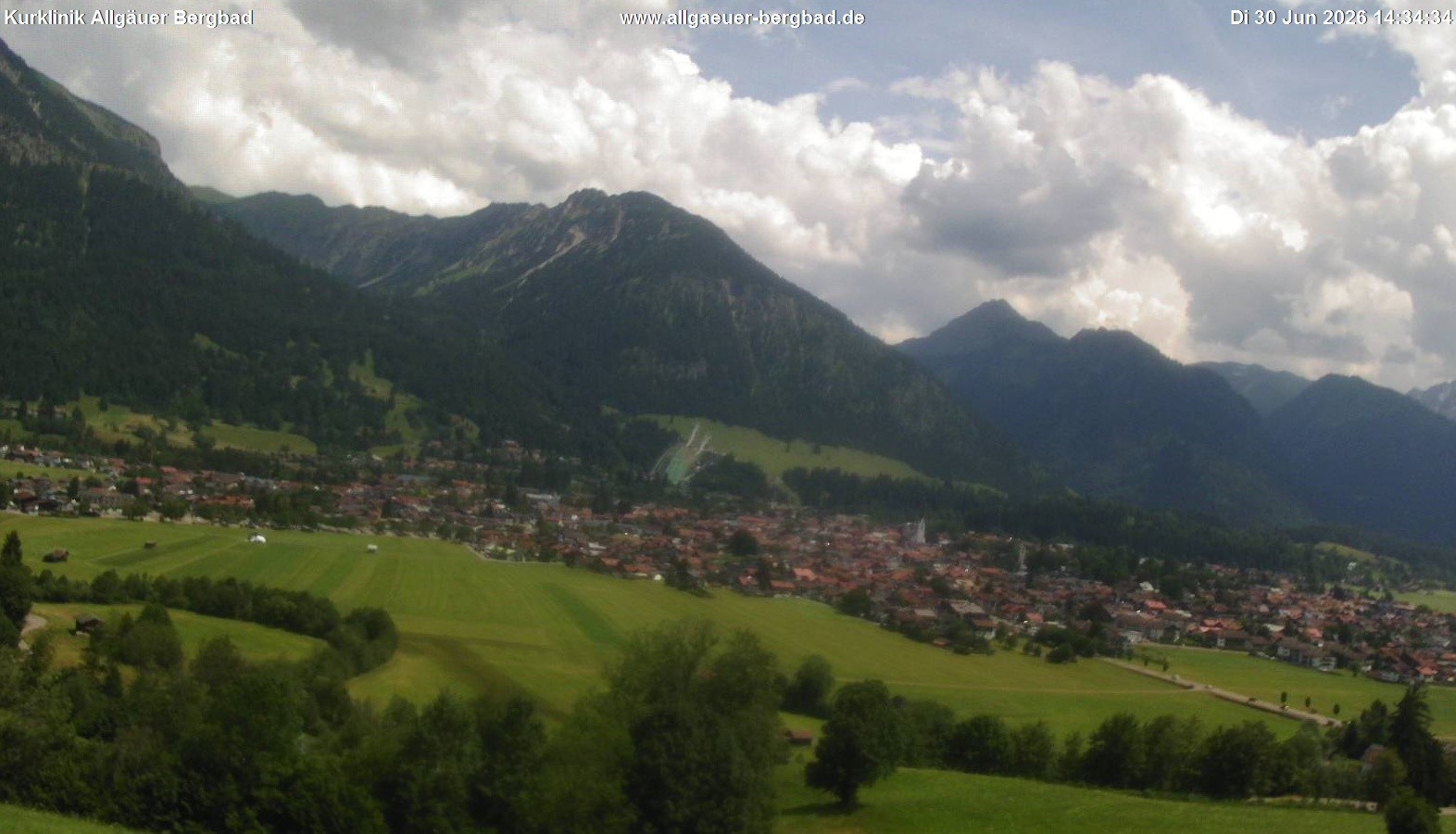 Archiv Foto Webcam Allgäuer Bergbad
