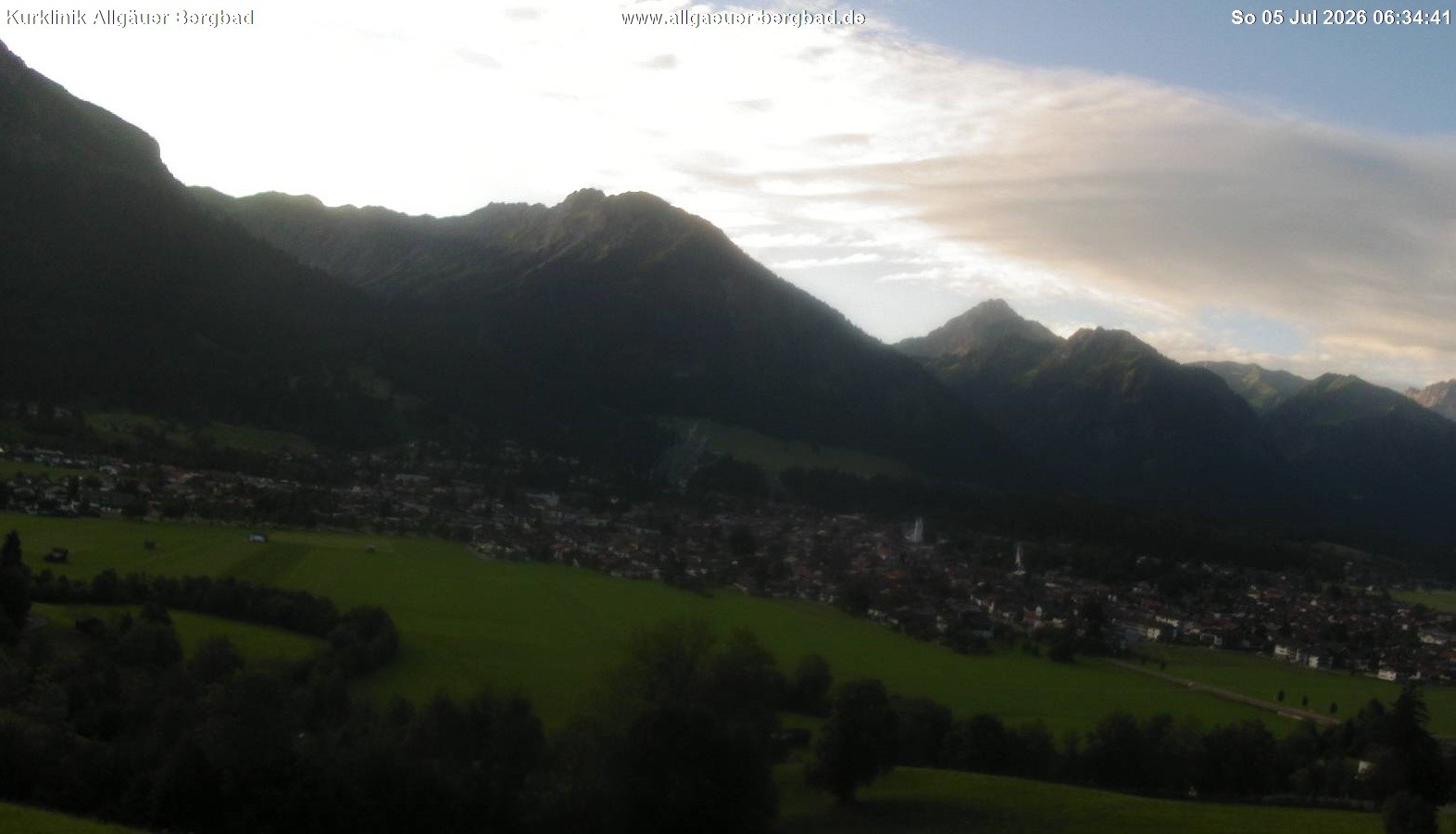 Archiv Foto Webcam Allgäuer Bergbad