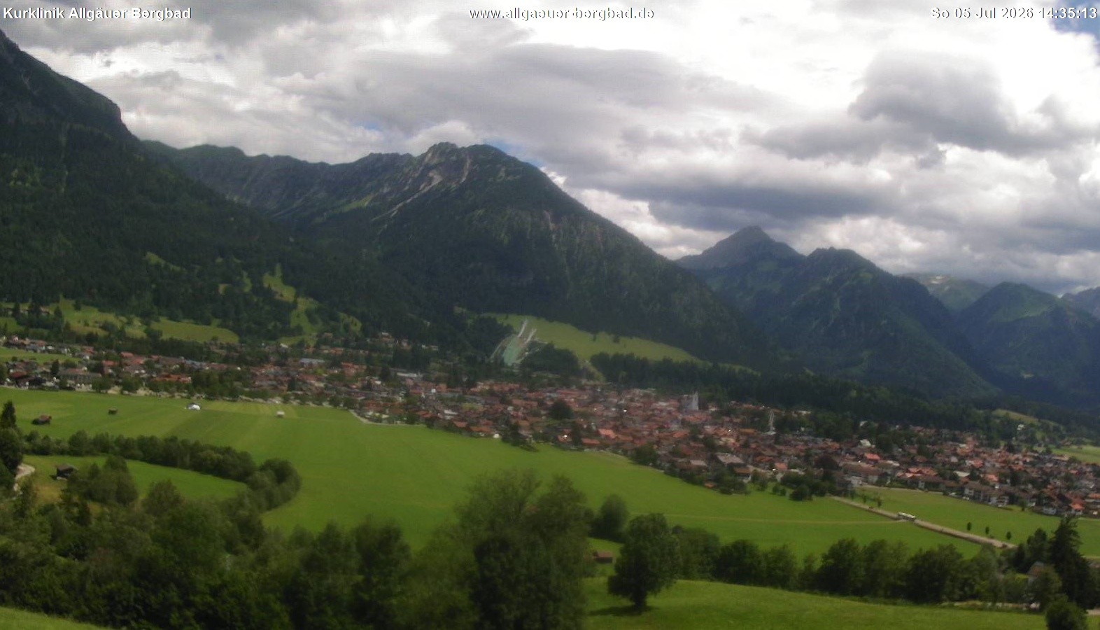 Archiv Foto Webcam Allgäuer Bergbad
