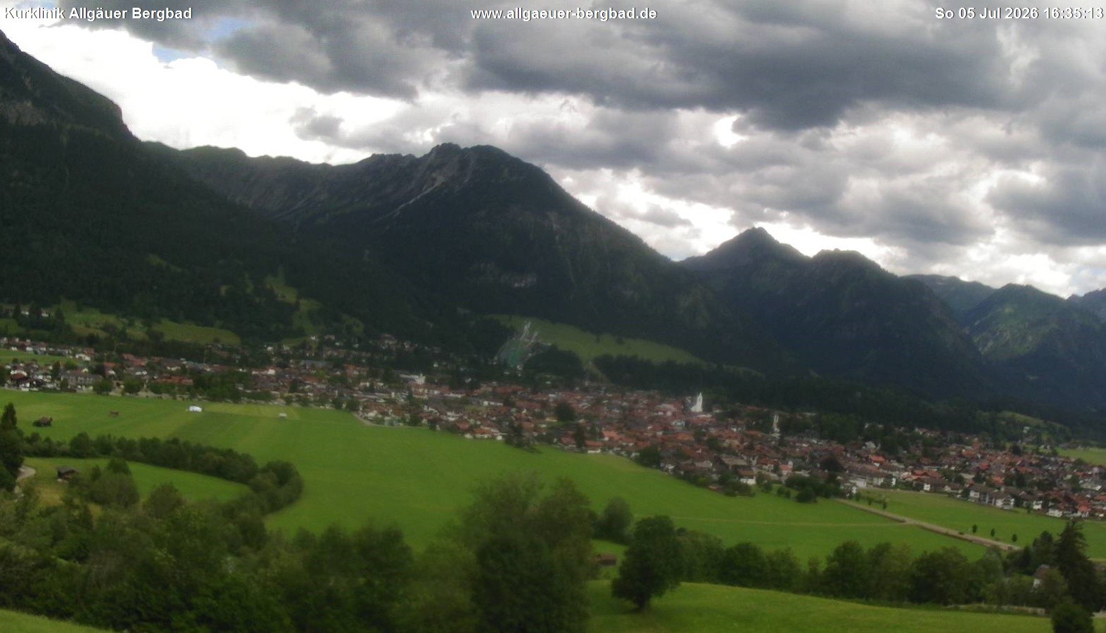 Archiv Foto Webcam Allgäuer Bergbad
