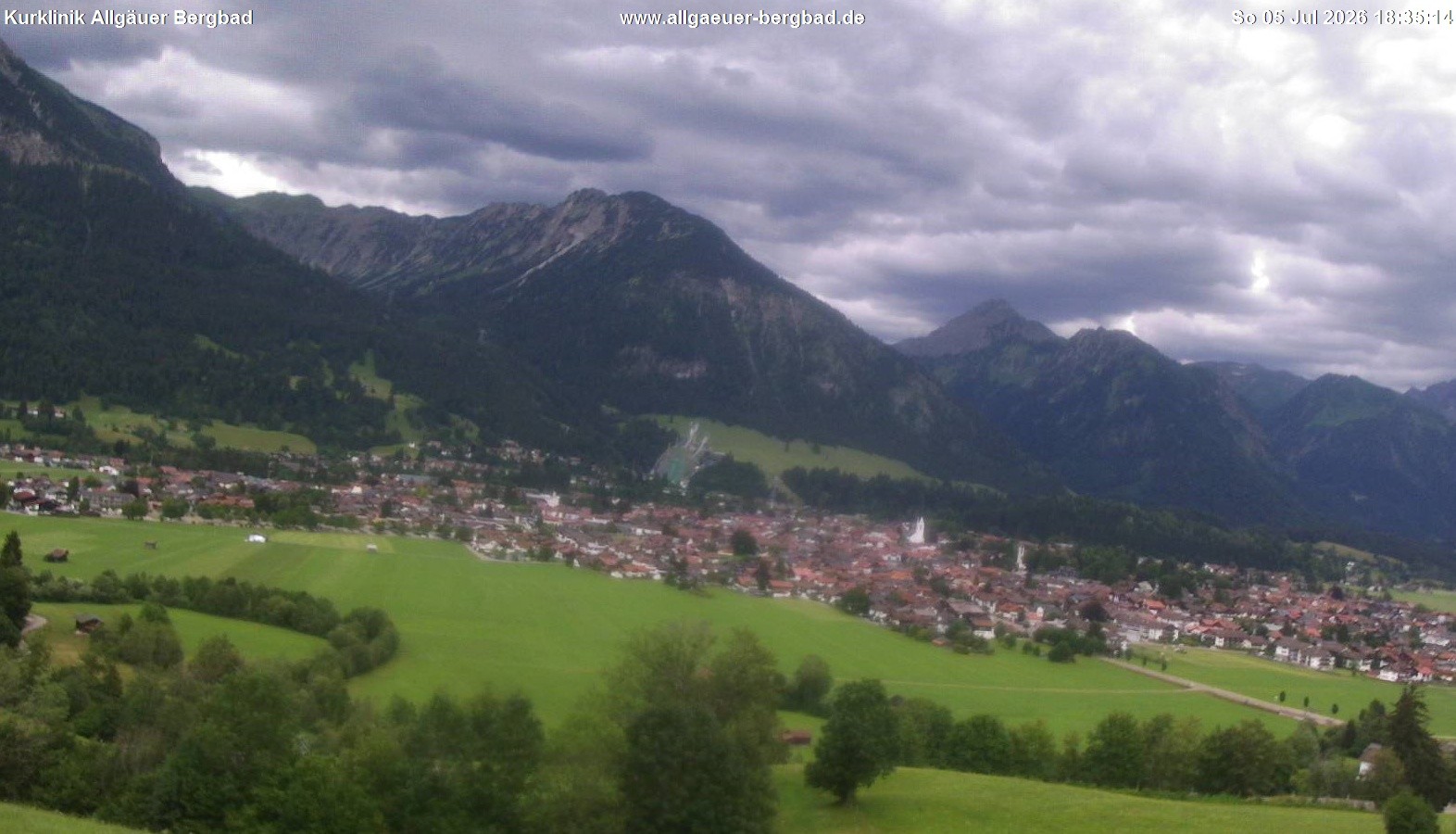 Archiv Foto Webcam Allgäuer Bergbad