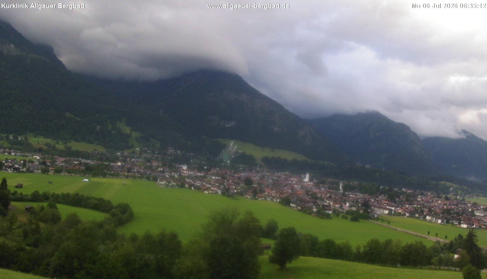 Archiv Foto Webcam Allgäuer Bergbad