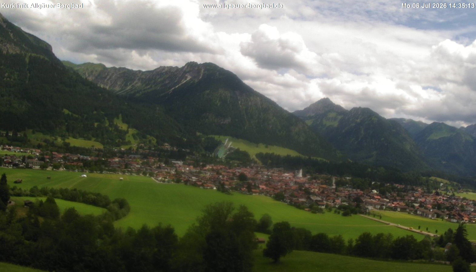 Archiv Foto Webcam Allgäuer Bergbad