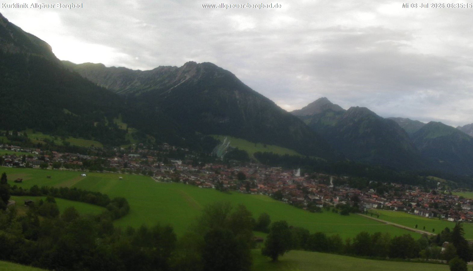 Archived image Webcam Oberstdorf Wellness Clinic