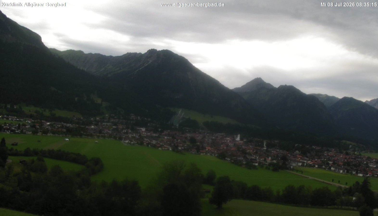 Archived image Webcam Oberstdorf Wellness Clinic