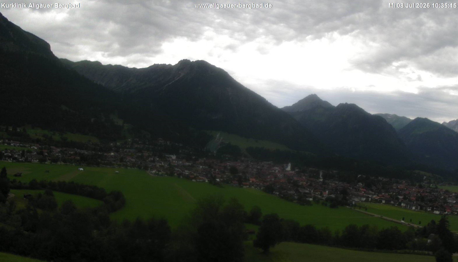 Archived image Webcam Oberstdorf Wellness Clinic