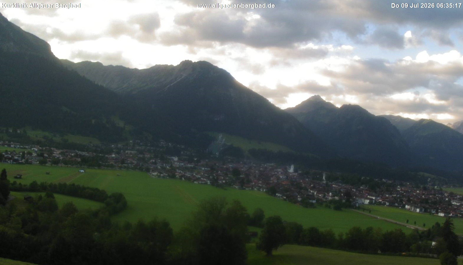 Archiv Foto Webcam Allgäuer Bergbad