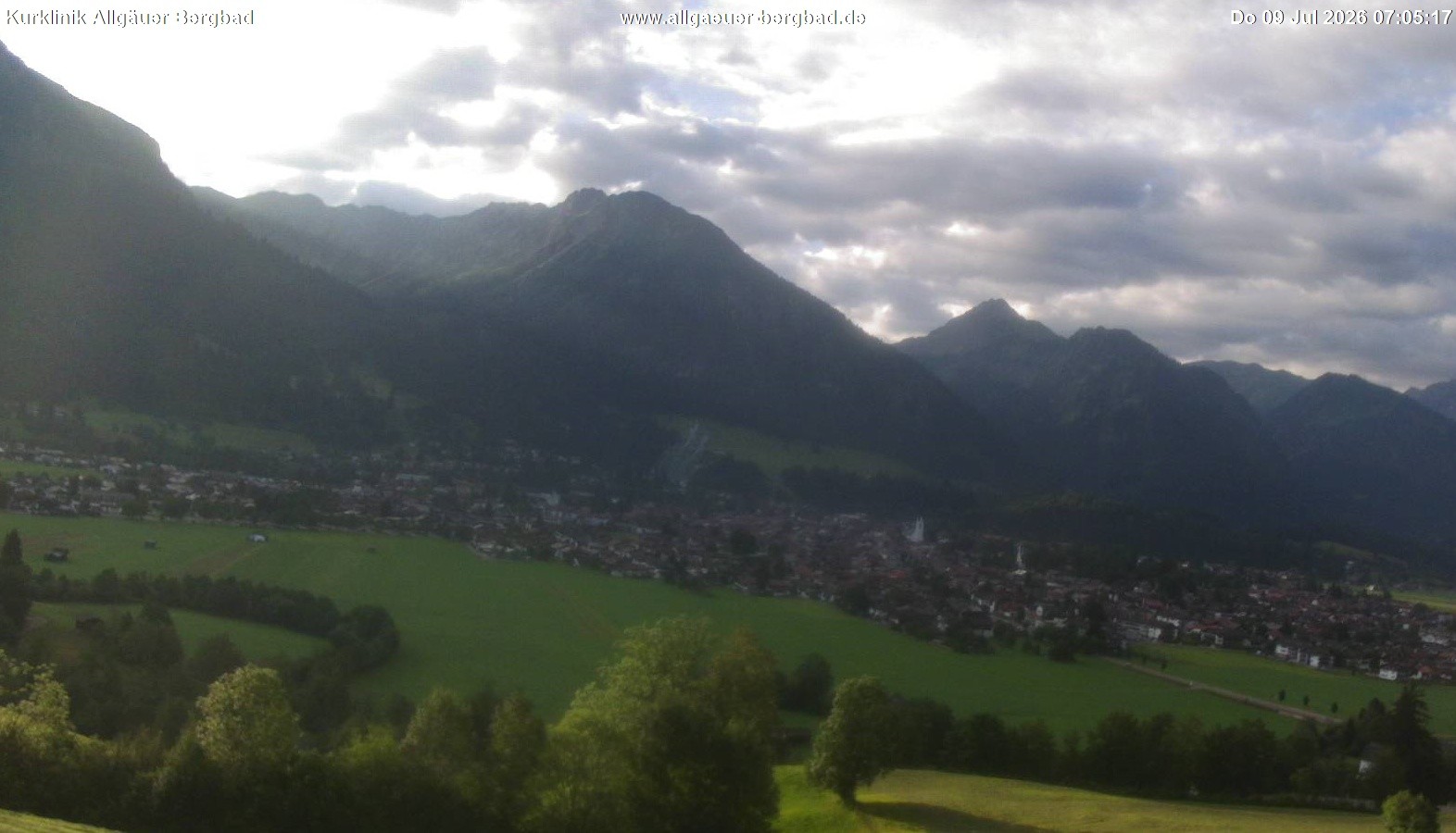 Archiv Foto Webcam Allgäuer Bergbad