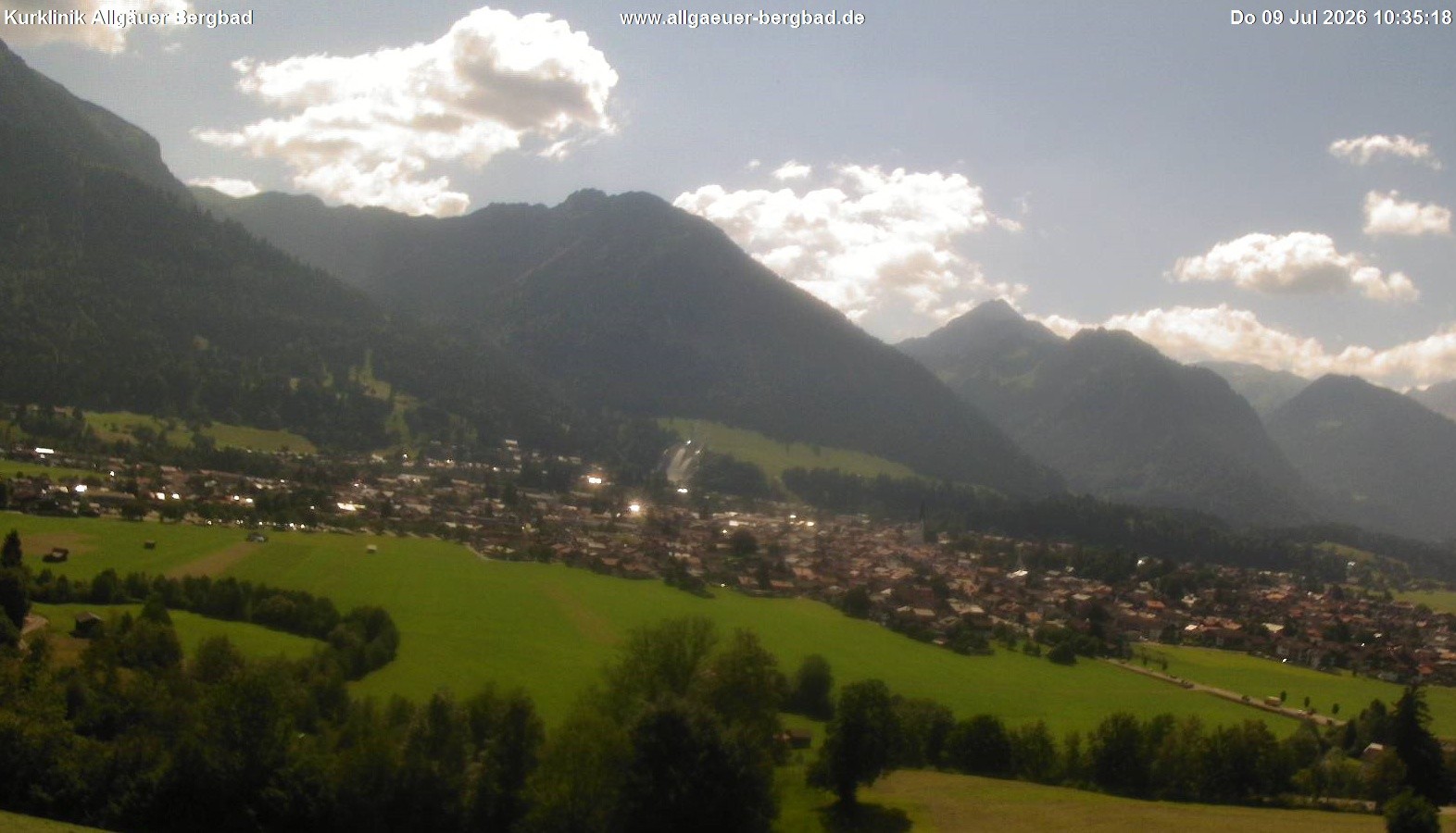 Archiv Foto Webcam Allgäuer Bergbad