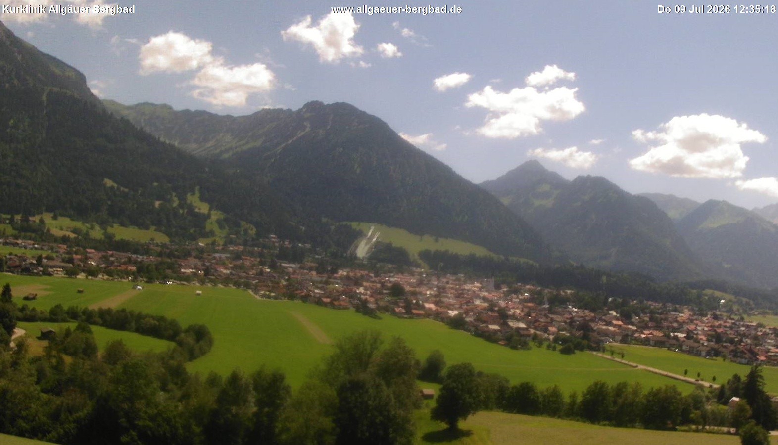 Archiv Foto Webcam Allgäuer Bergbad