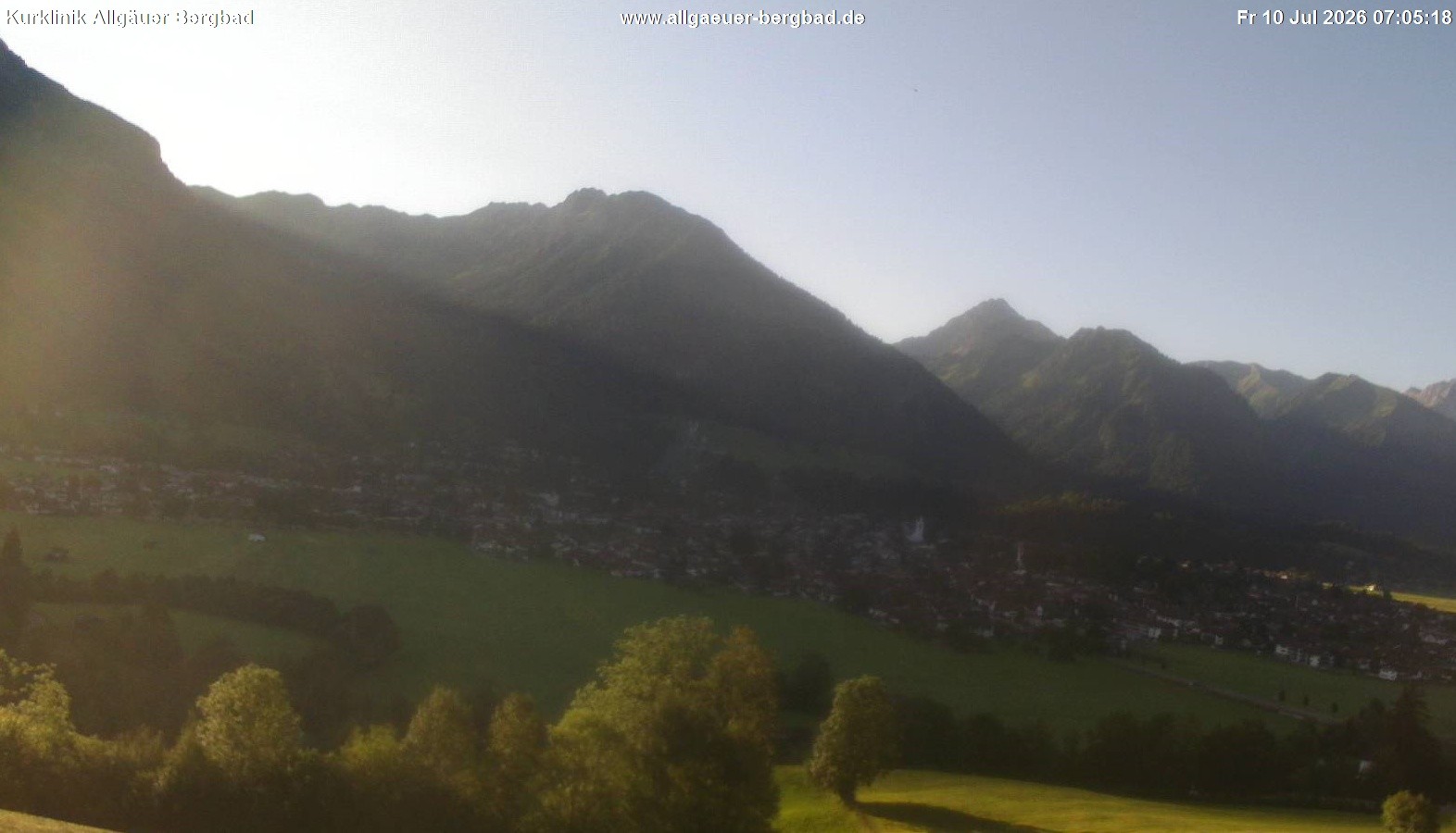 Archiv Foto Webcam Allgäuer Bergbad