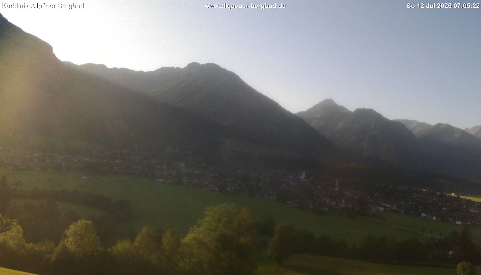Archiv Foto Webcam Allgäuer Bergbad