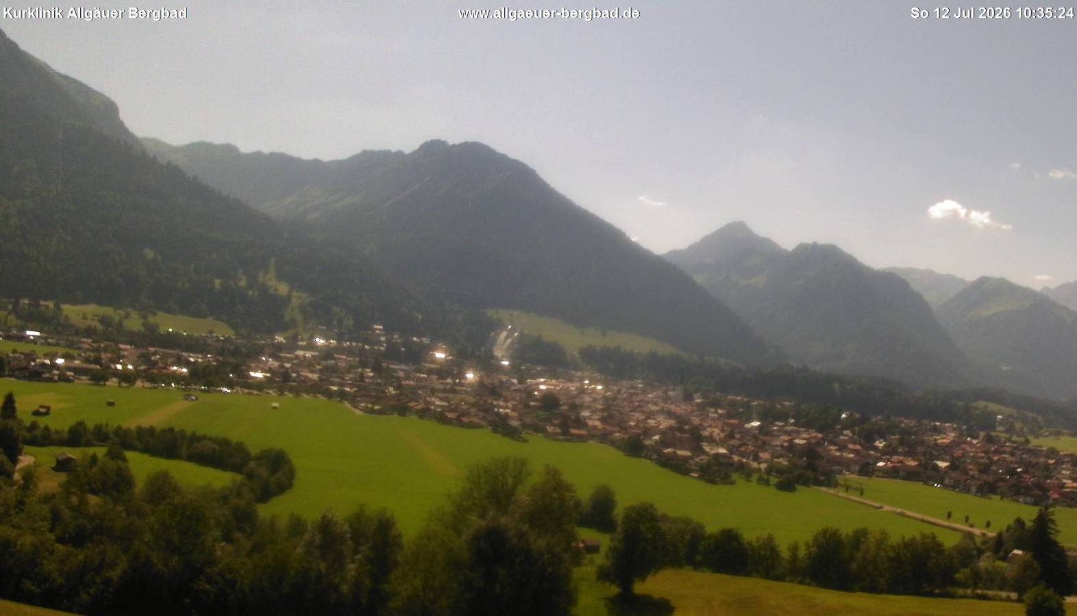 Archiv Foto Webcam Allgäuer Bergbad