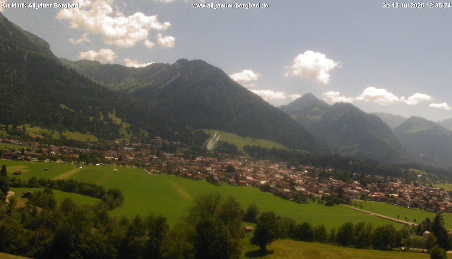 Archiv Foto Webcam Allgäuer Bergbad
