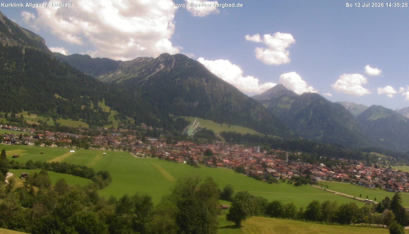 Archiv Foto Webcam Allgäuer Bergbad