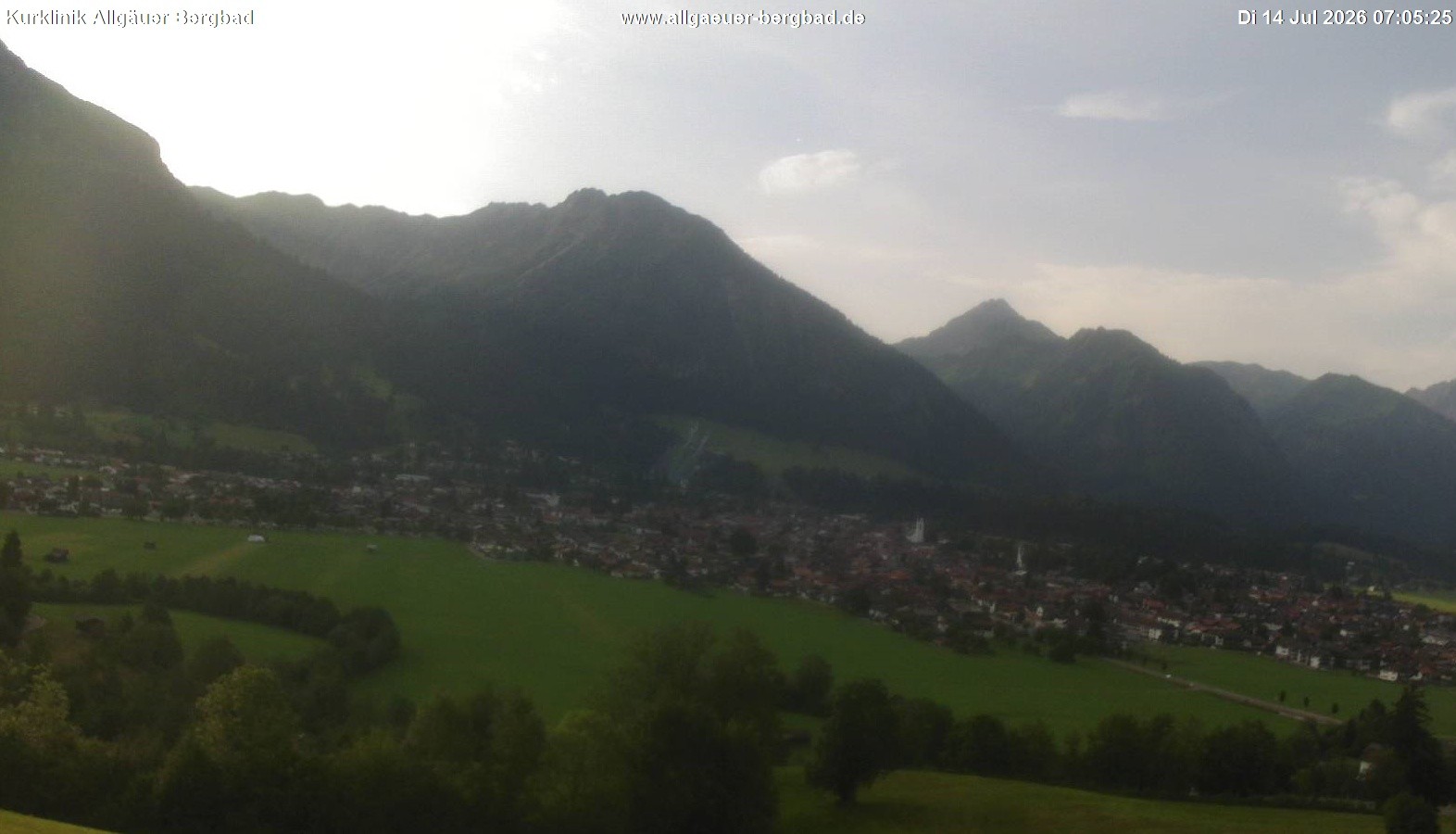 Archiv Foto Webcam Allgäuer Bergbad