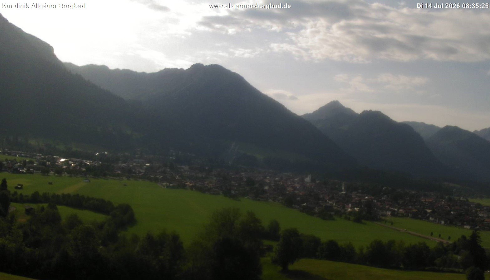 Archiv Foto Webcam Allgäuer Bergbad