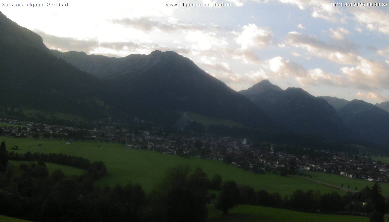 Archiv Foto Webcam Allgäuer Bergbad