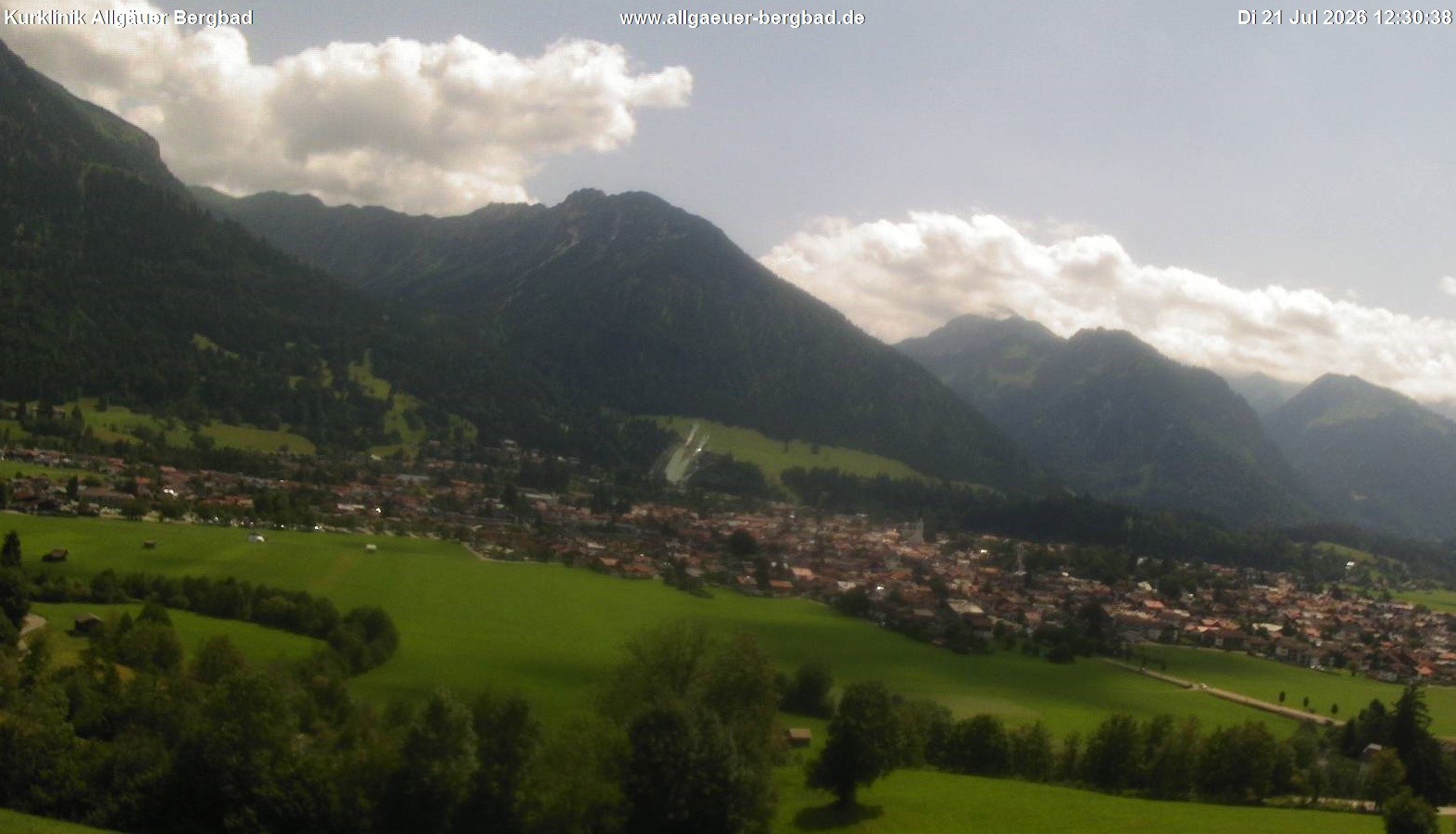 Archiv Foto Webcam Allgäuer Bergbad
