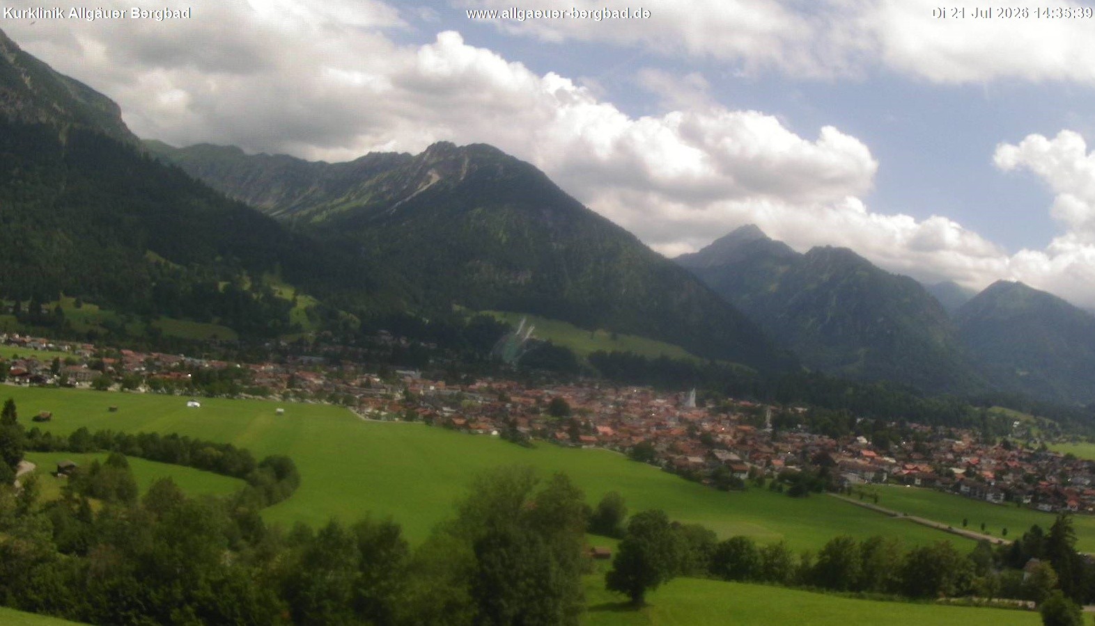 Archiv Foto Webcam Allgäuer Bergbad