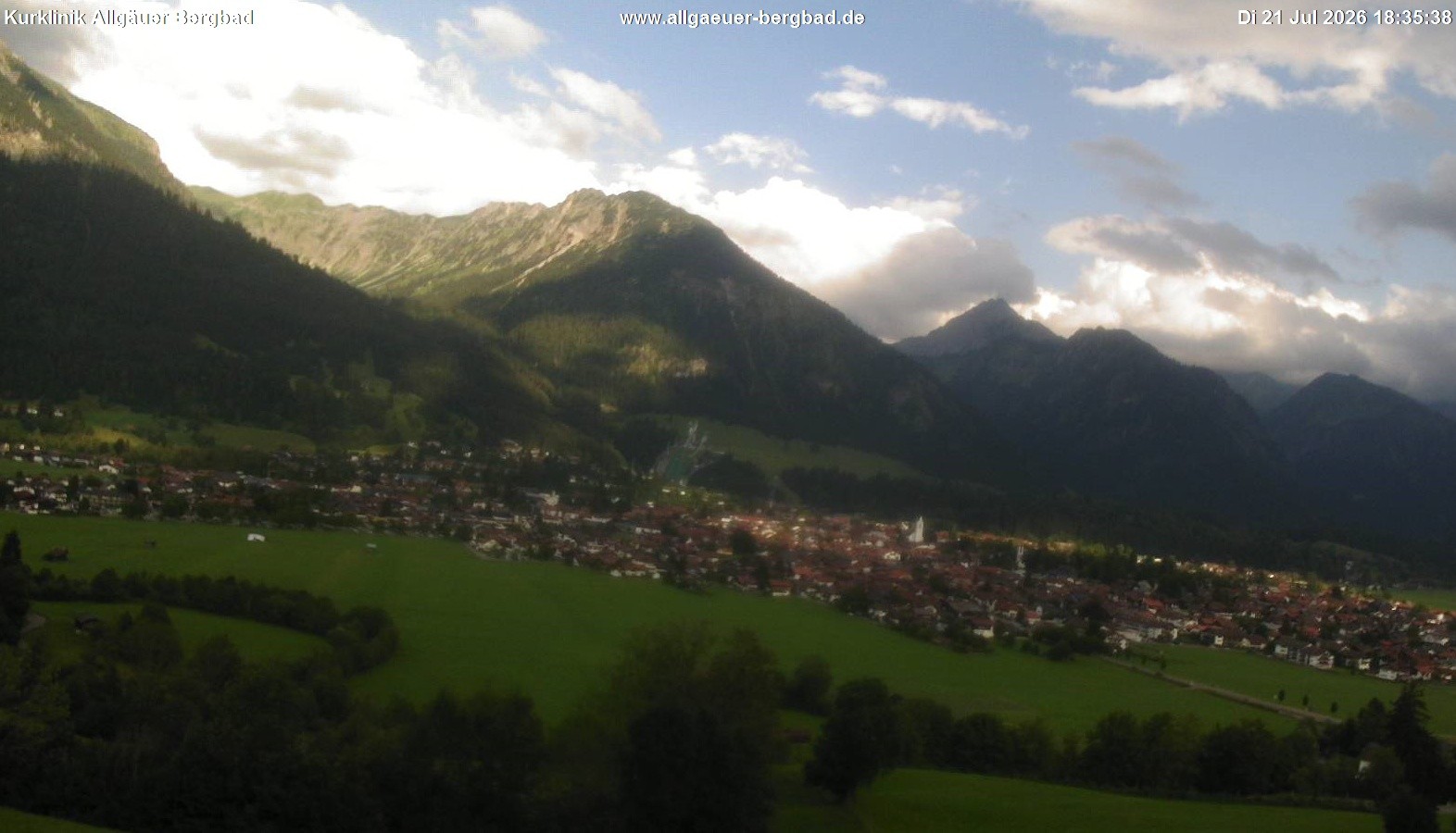 Archiv Foto Webcam Allgäuer Bergbad