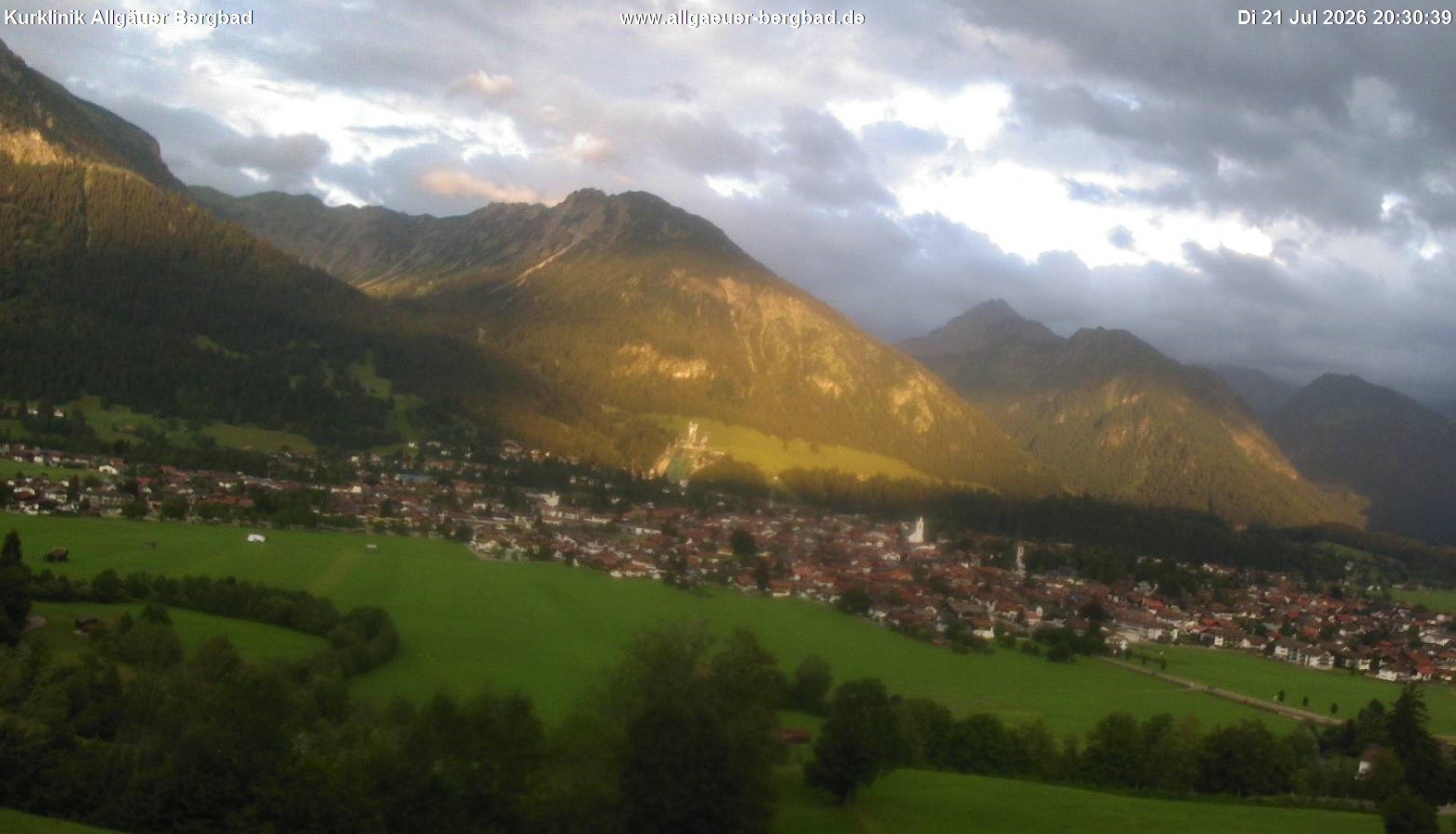 Archiv Foto Webcam Allgäuer Bergbad