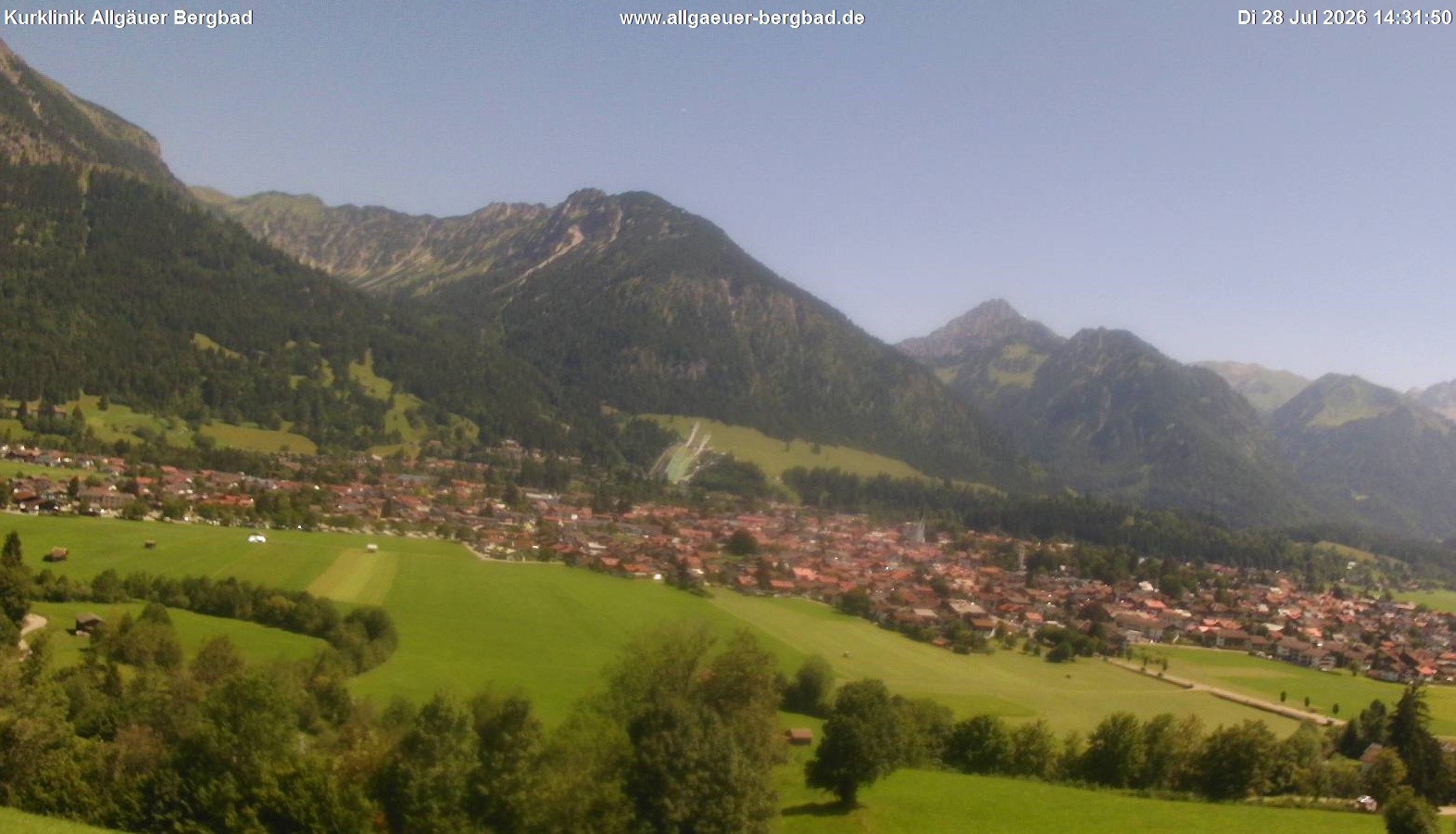 Archiv Foto Webcam Allgäuer Bergbad