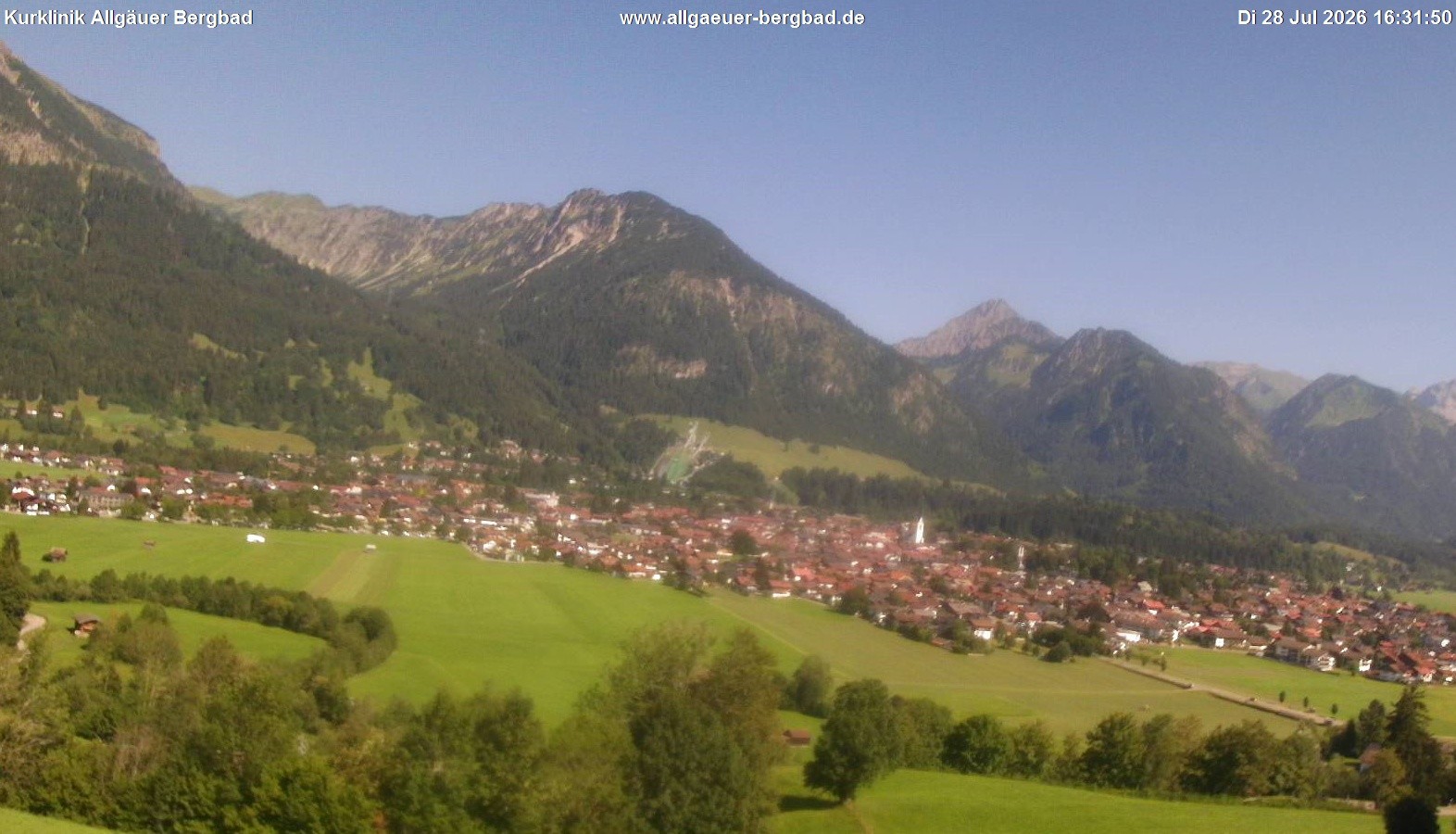 Archiv Foto Webcam Allgäuer Bergbad